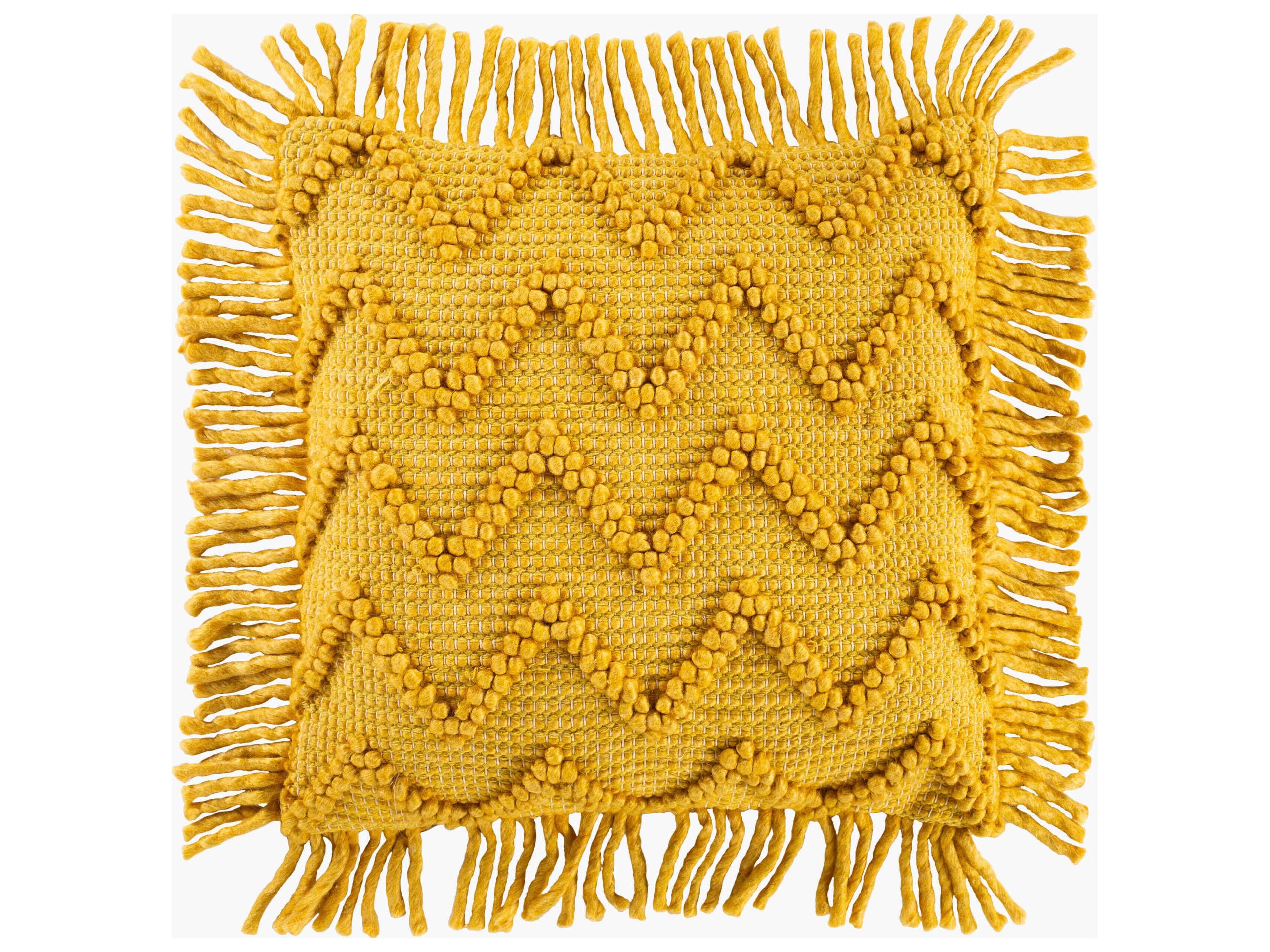 Hylia Mustard / Tan Pillow