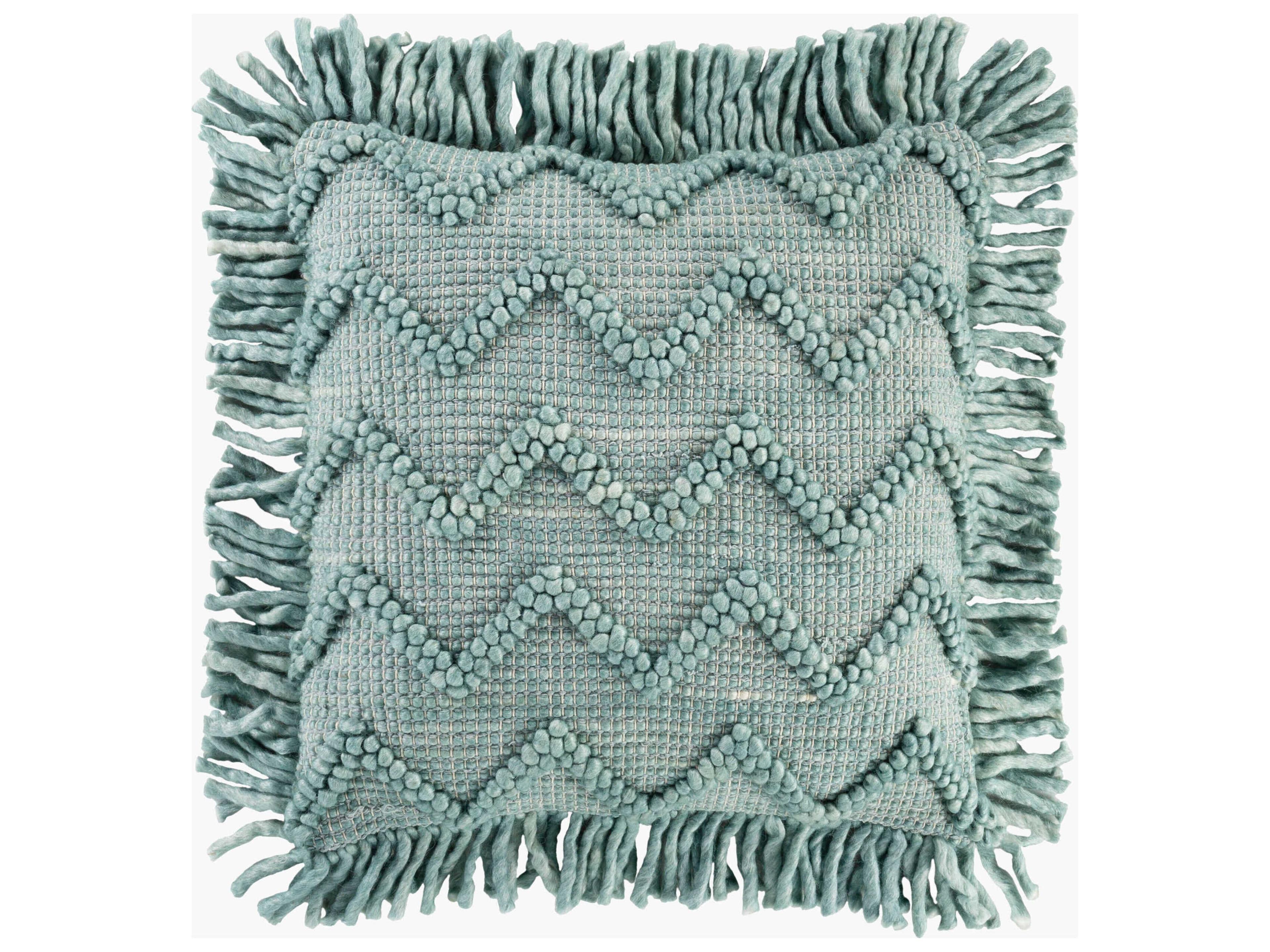 Hylia Light Beige / Pale Blue / Seafoam Pillow