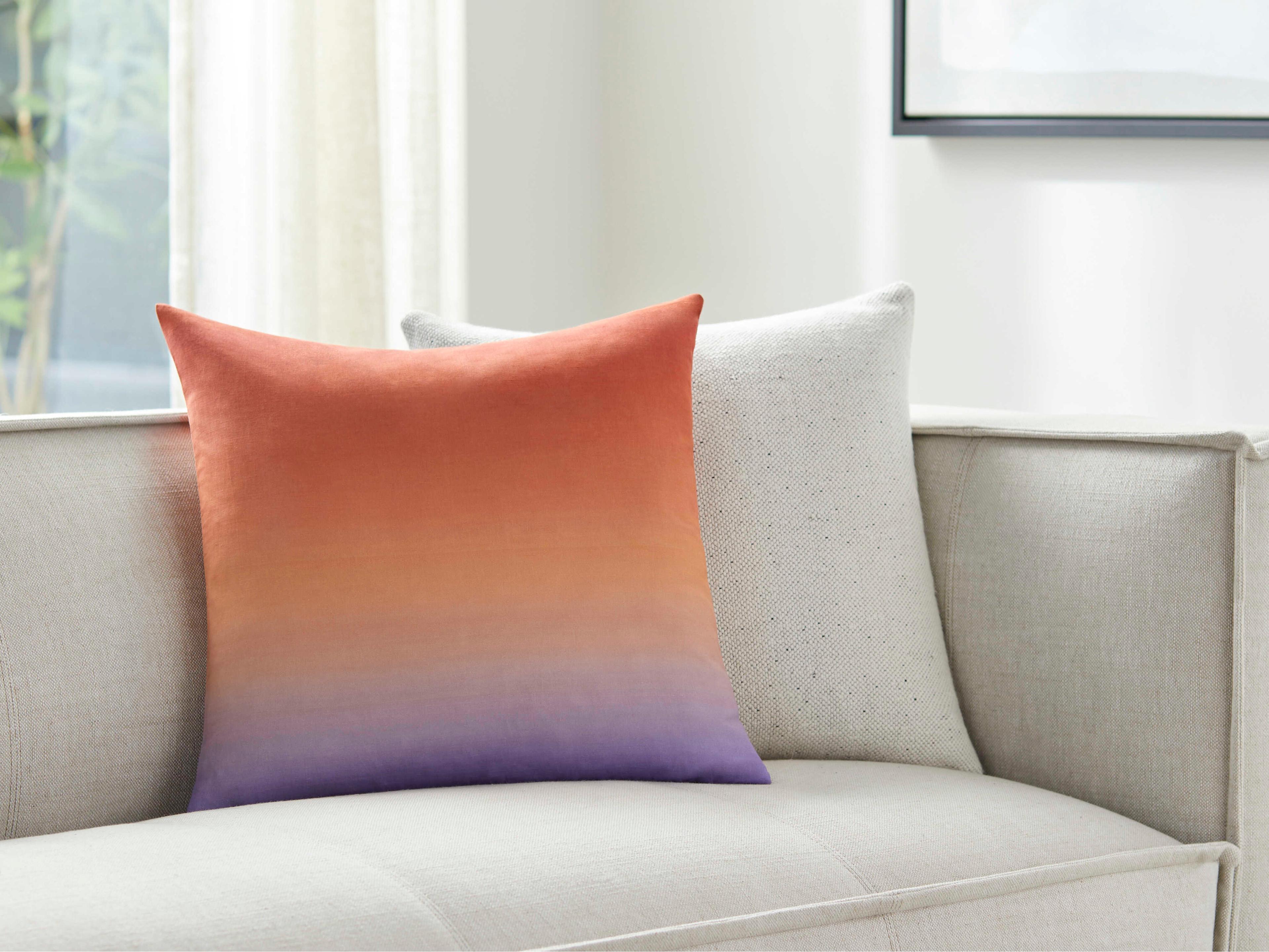 Surya Hyrum Dusty Coral Pillow