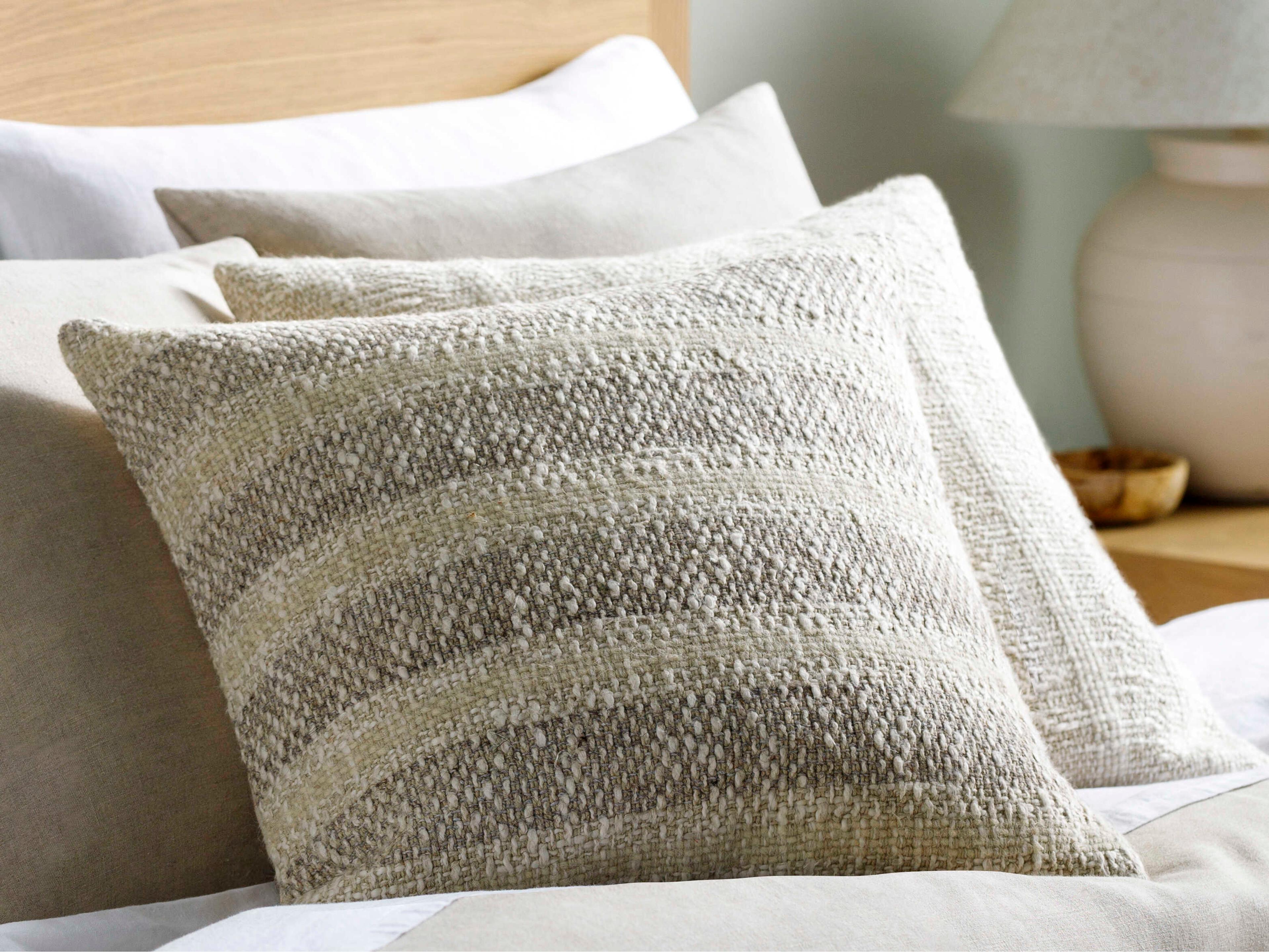 Surya Nicki Ivory Pillow