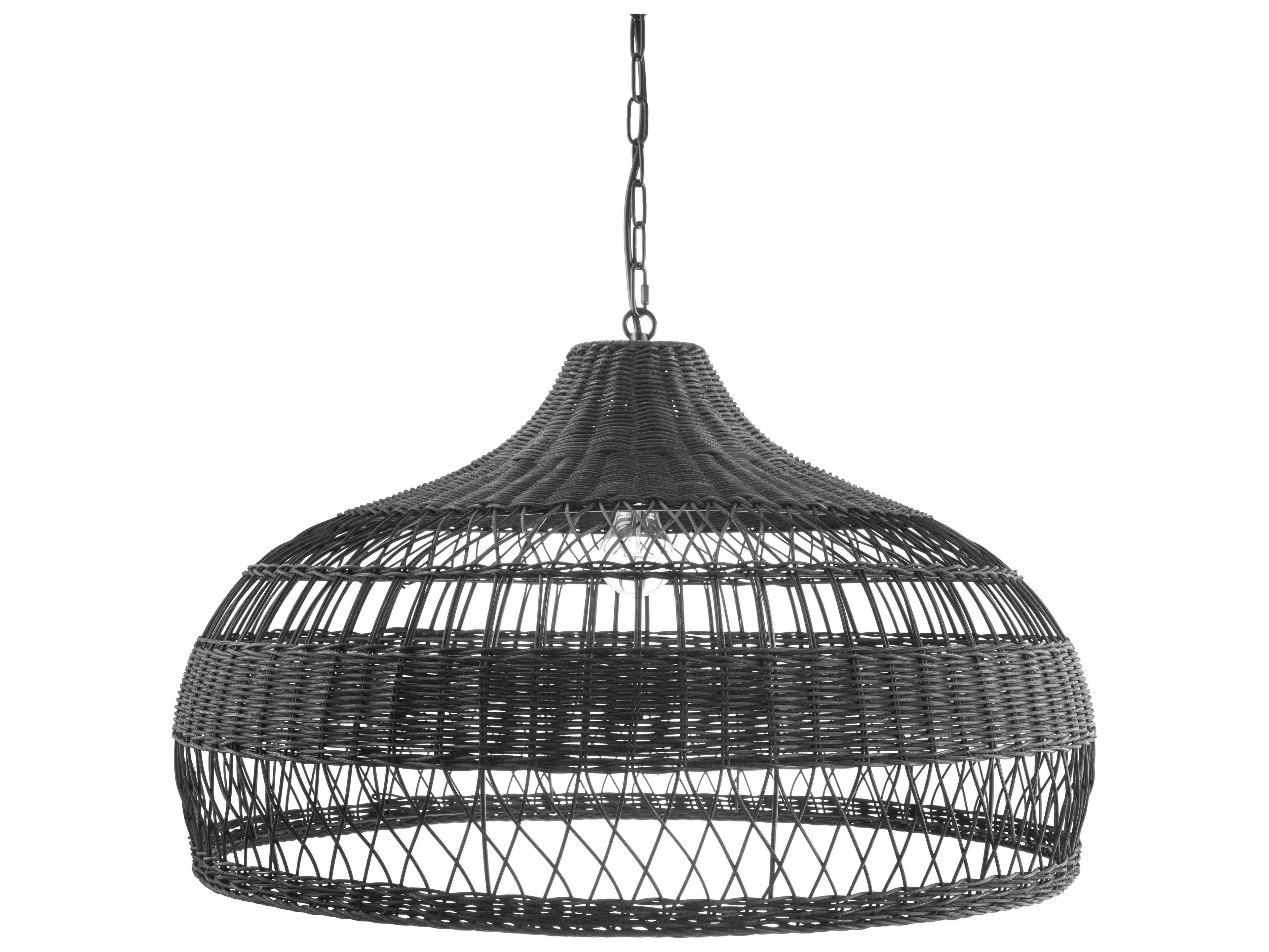 Immerse 1-Light Black Pendant