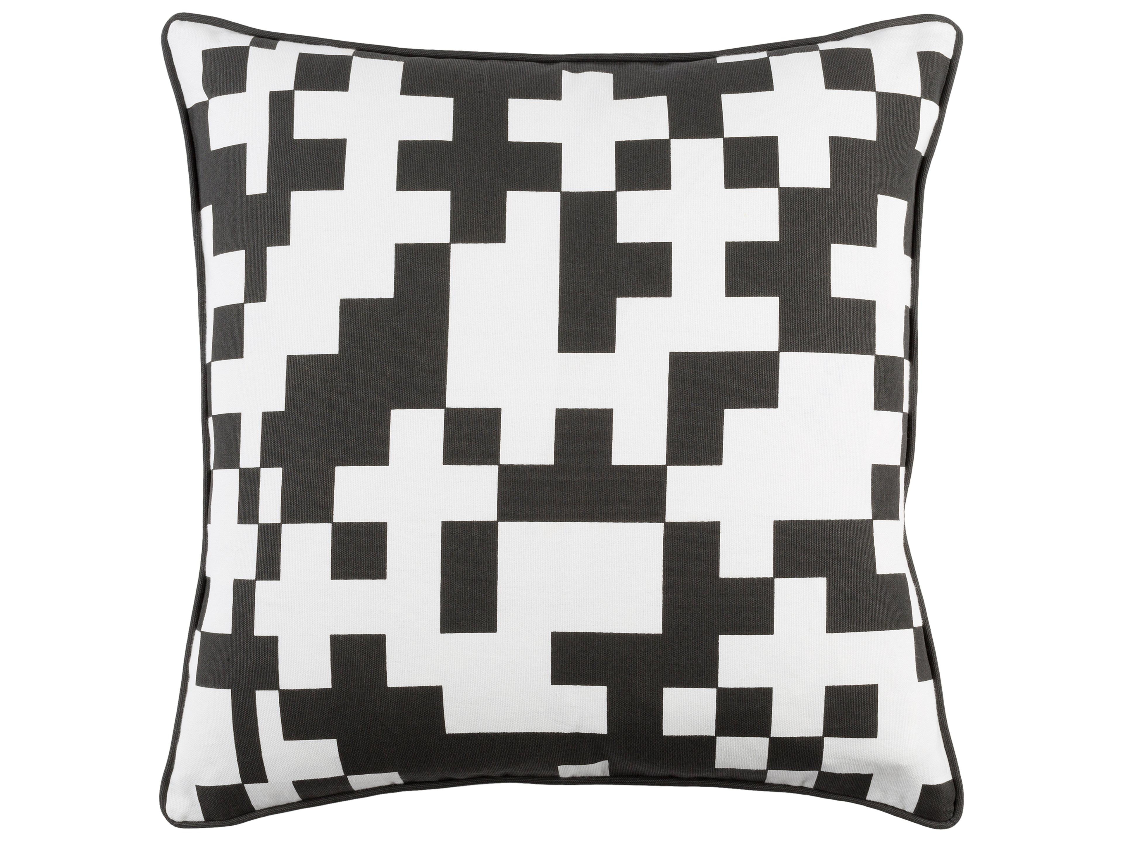 Inga Black Pillow