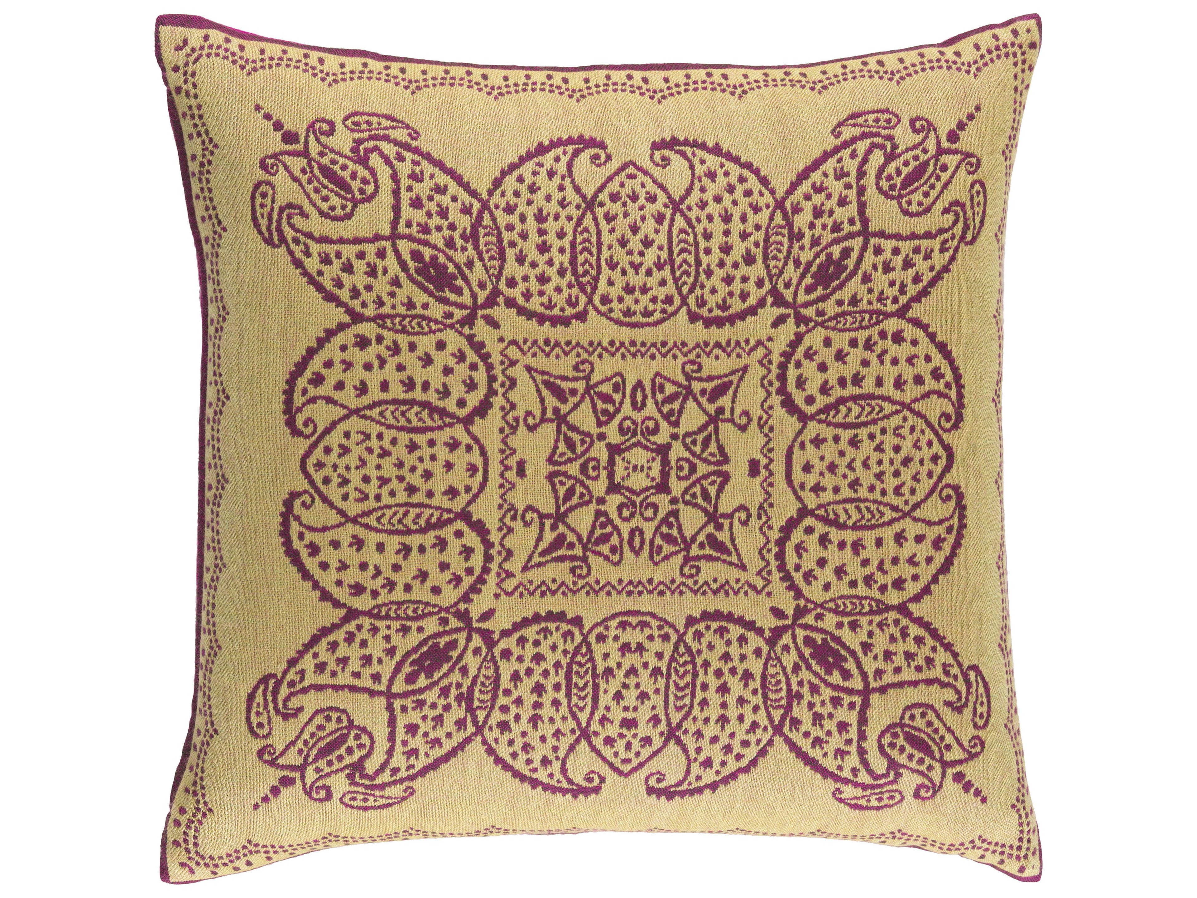 Indira Mustard Pillow