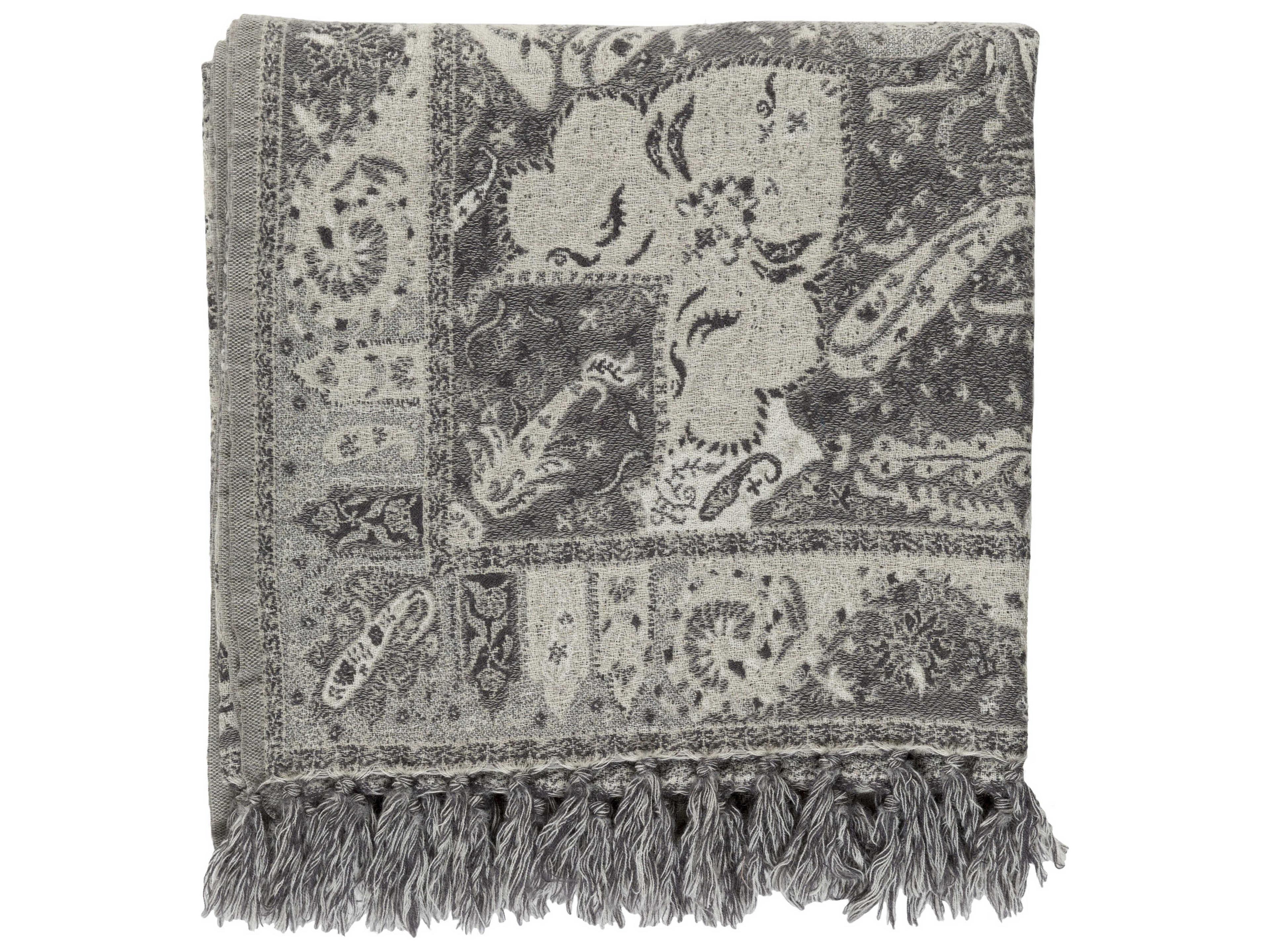 Indira Charcoal Throw