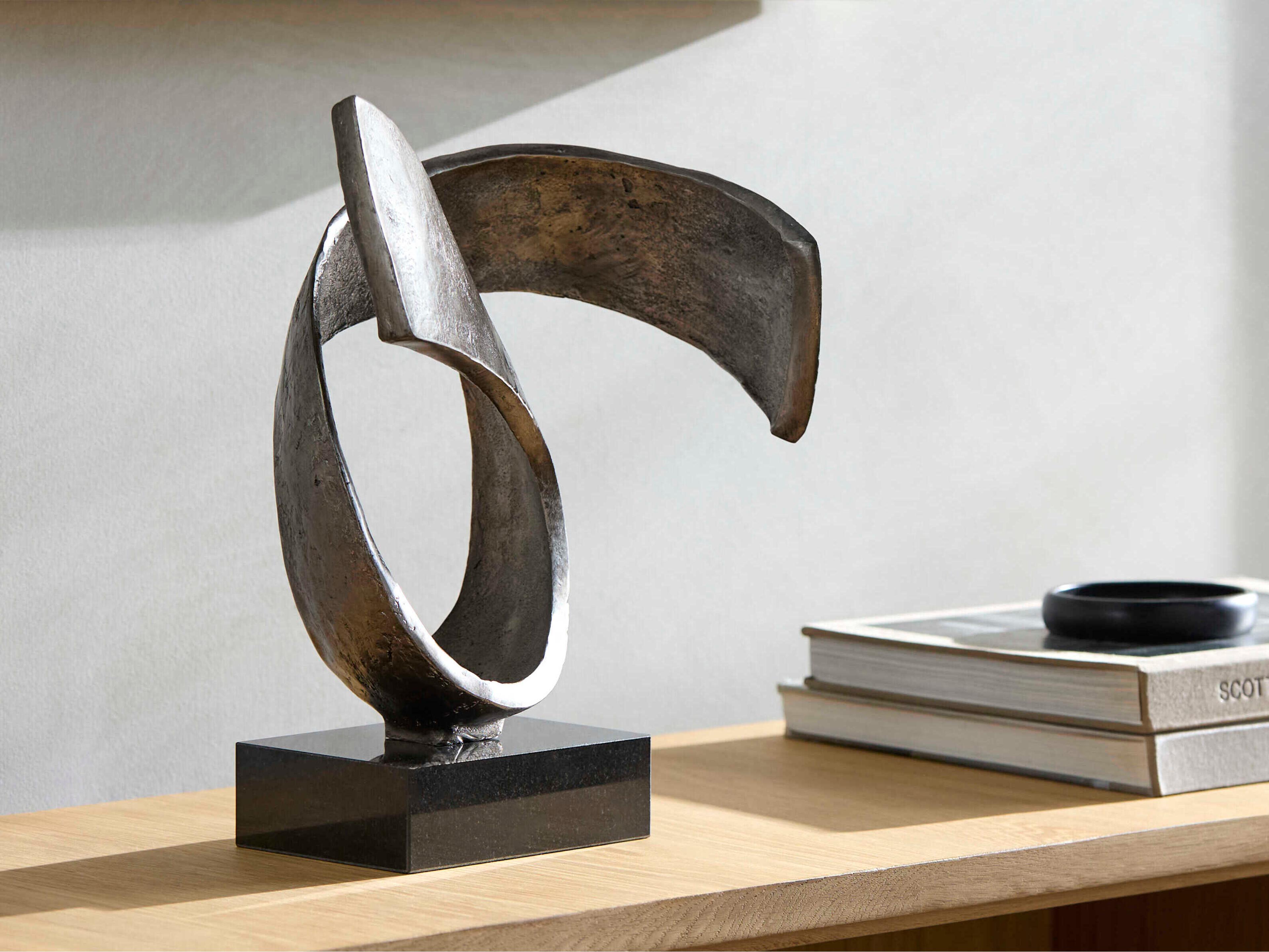 Surya Icaro Metallic Nickel Sculpture