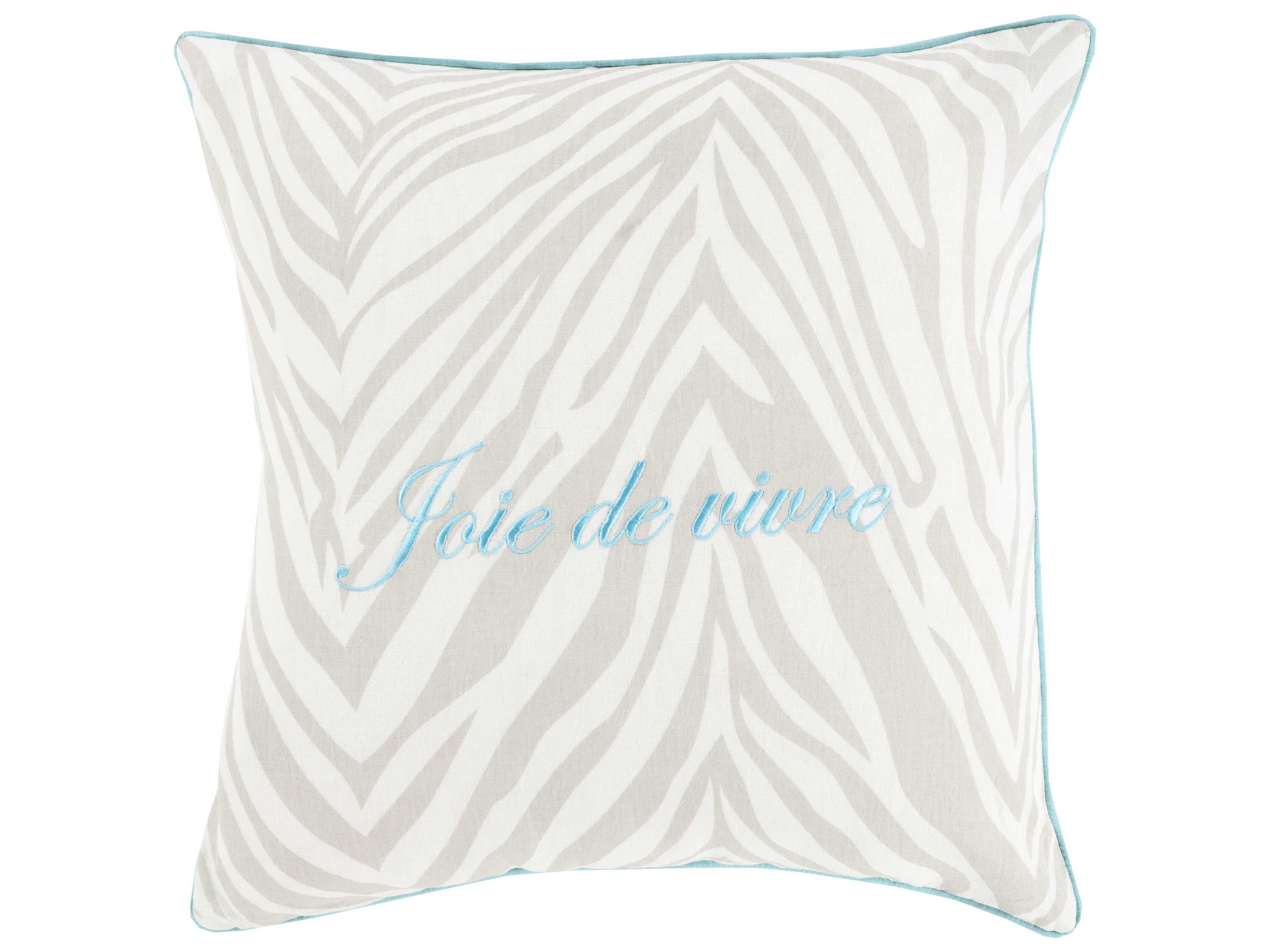 Joie de Vivre Ivory Pillow