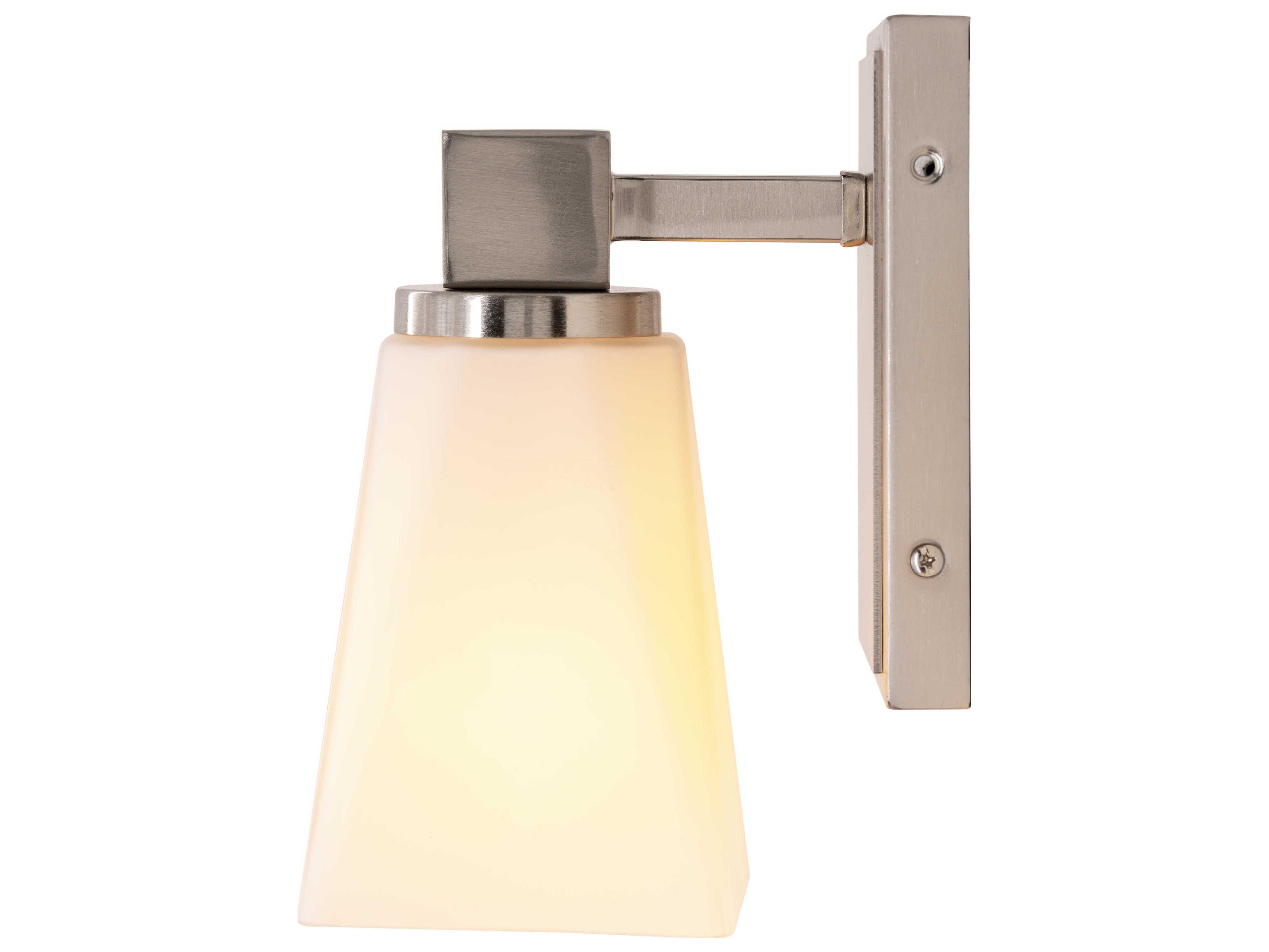Surya Jemez 1-Light Metallic Nickel Wall Sconce