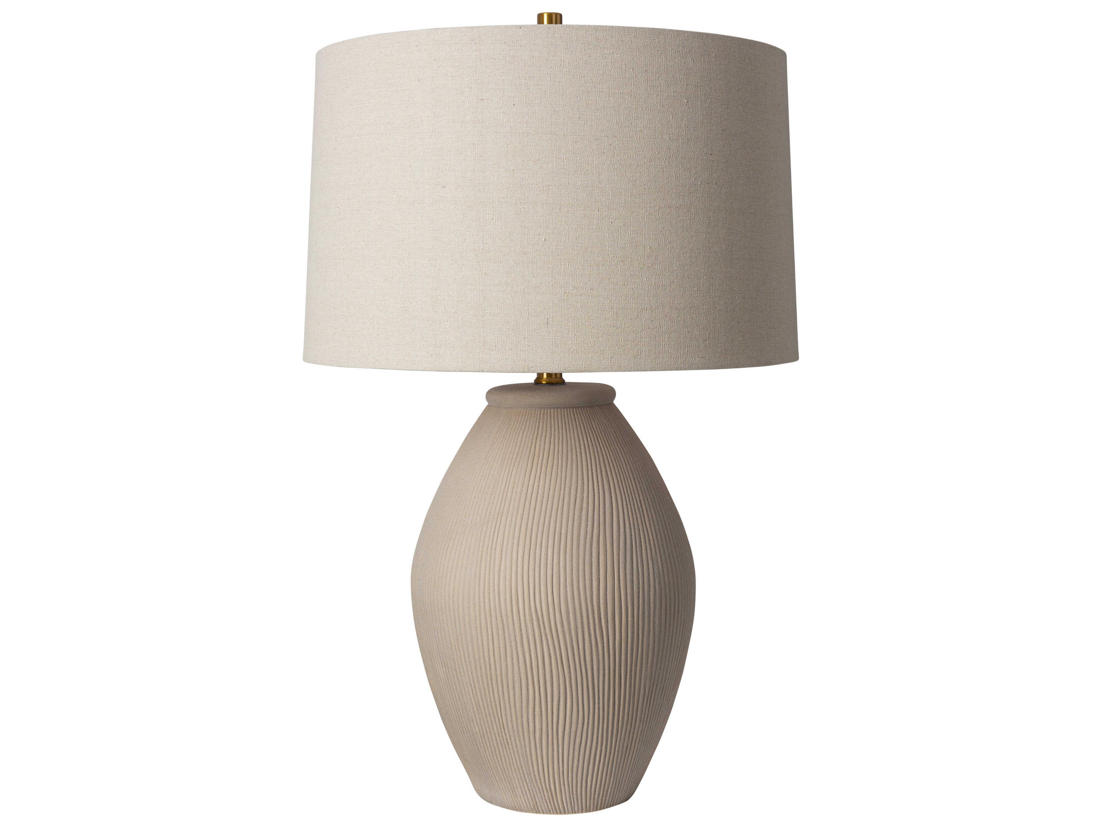 Jericho Gray Buffet Lamp