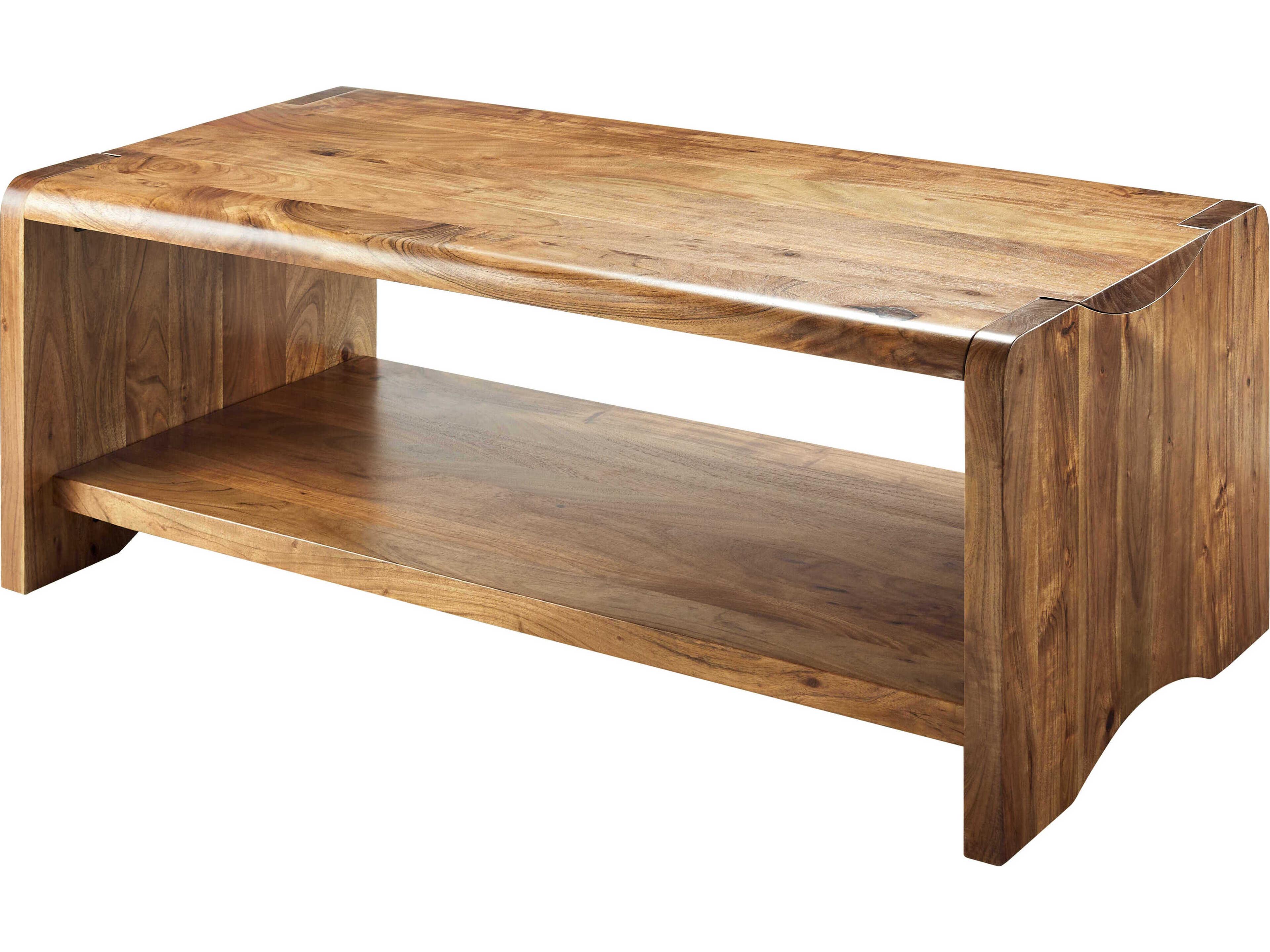 Joiner Rectangular Wood Brown Coffee Table