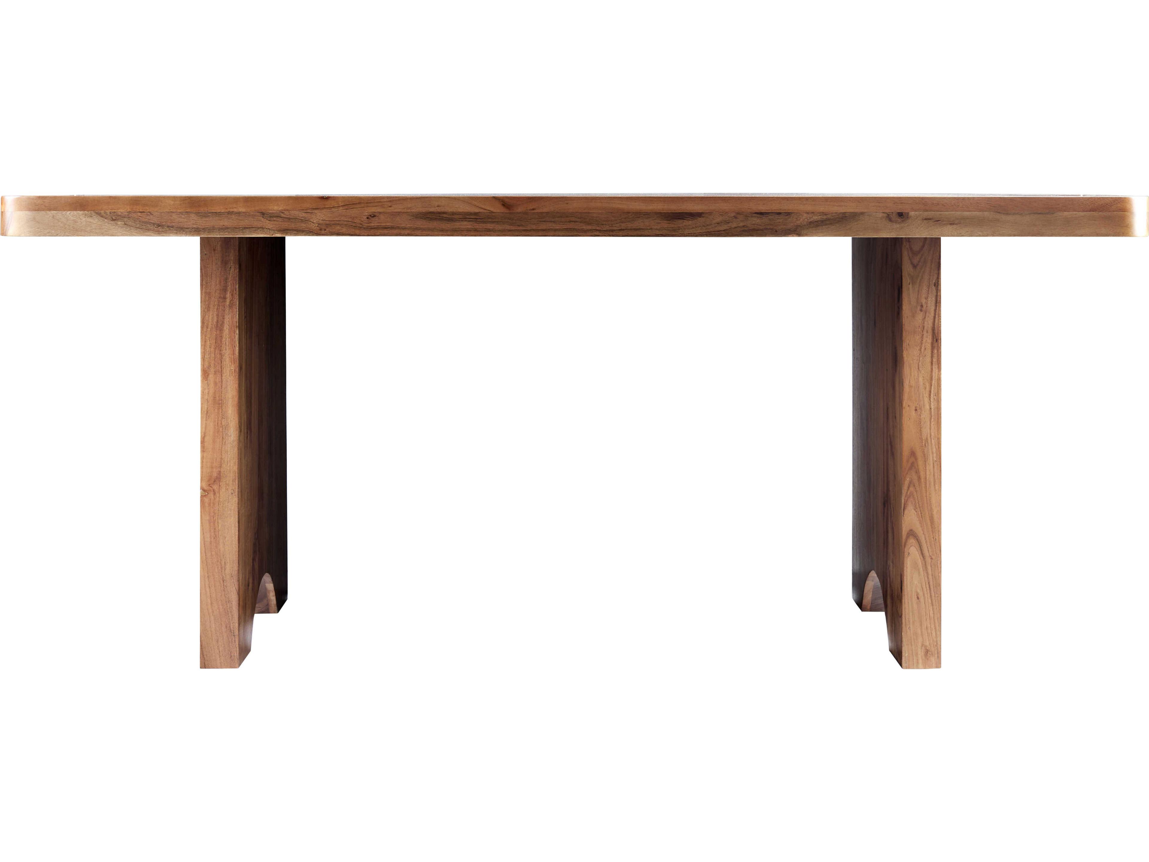 Surya Joiner Rectangular Wood Brown Dining Table