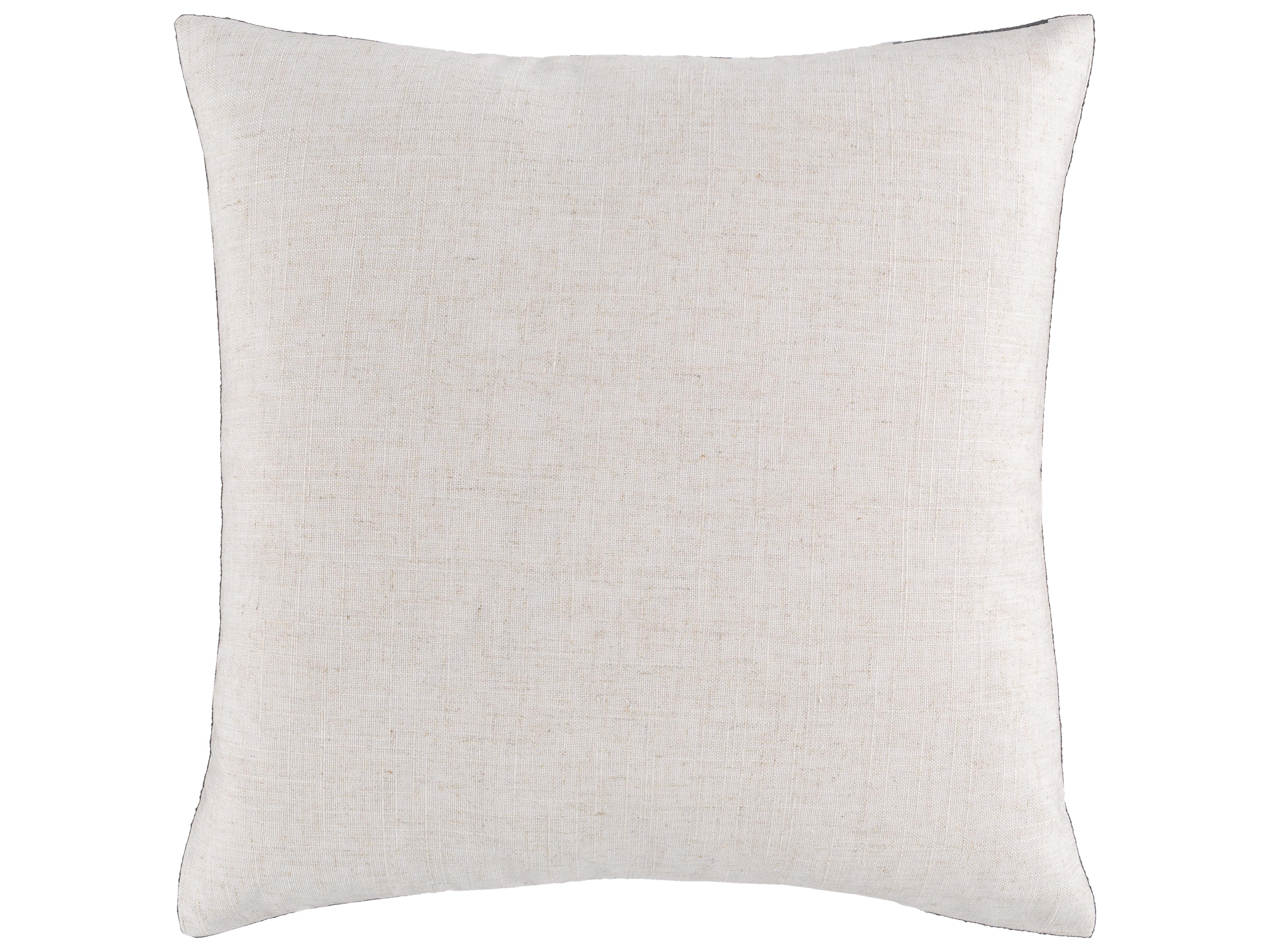 Surya Simple Stripe Ivory Pillow
