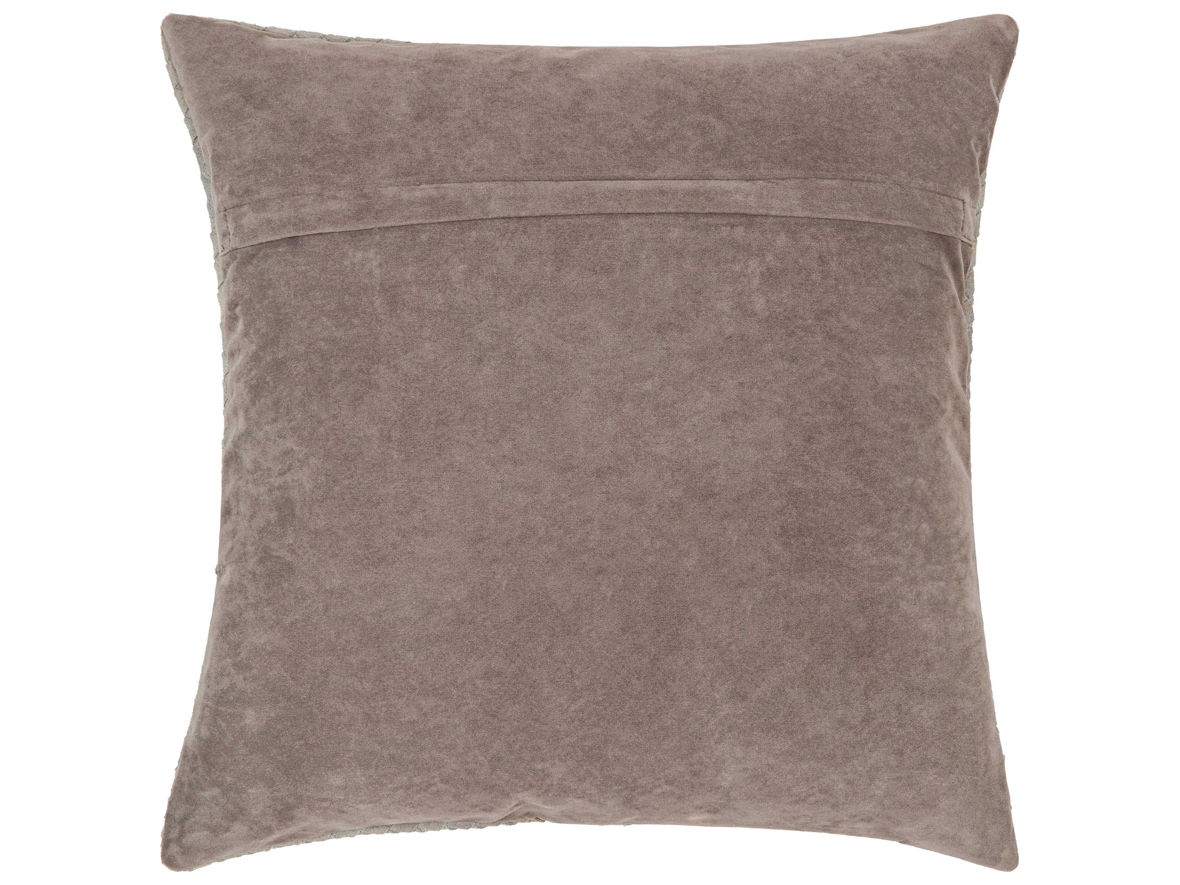 Surya Joshua Taupe Pillow