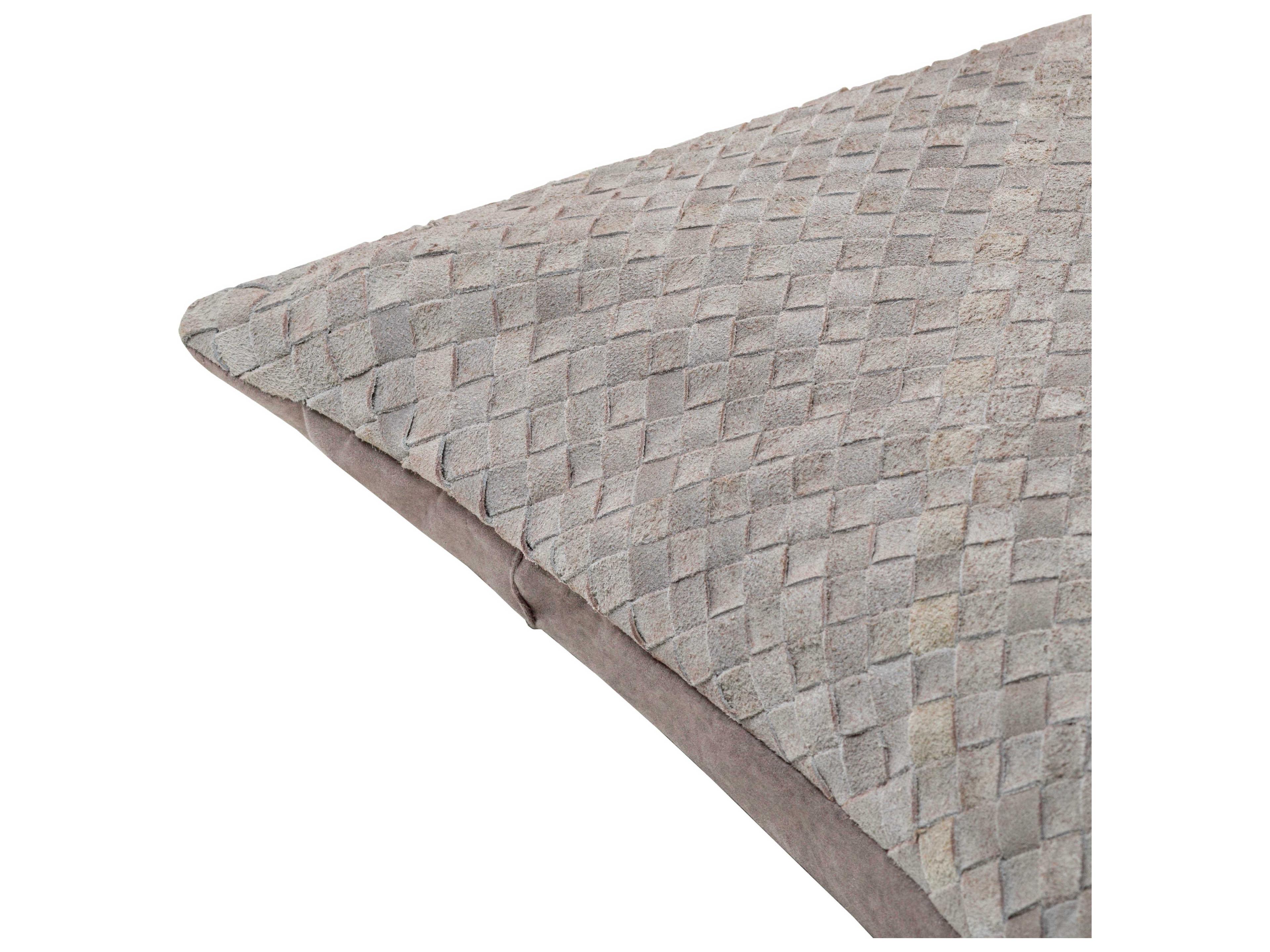 Surya Joshua Taupe Pillow