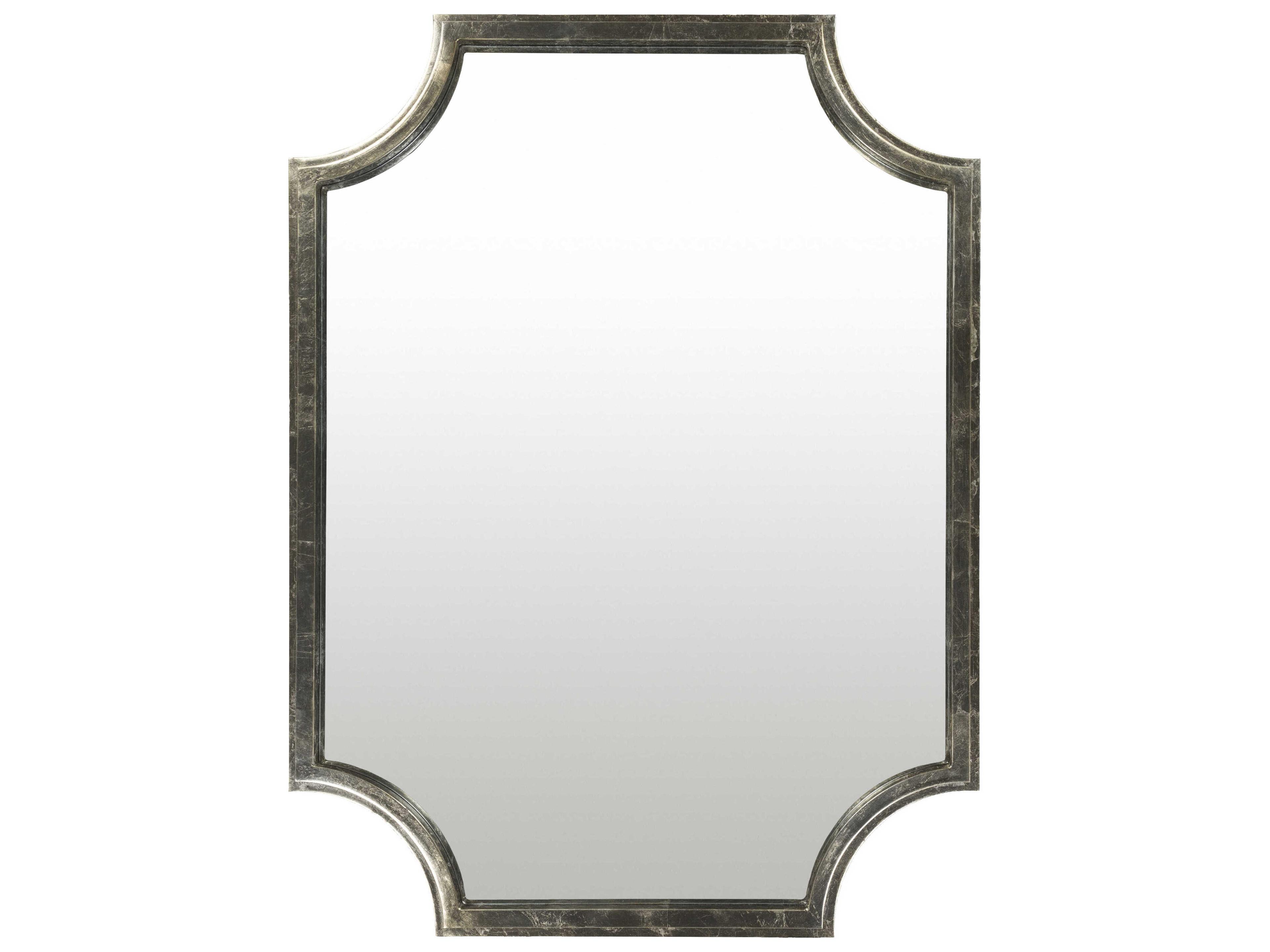 Joslyn Metallic Silver Wall Mirror