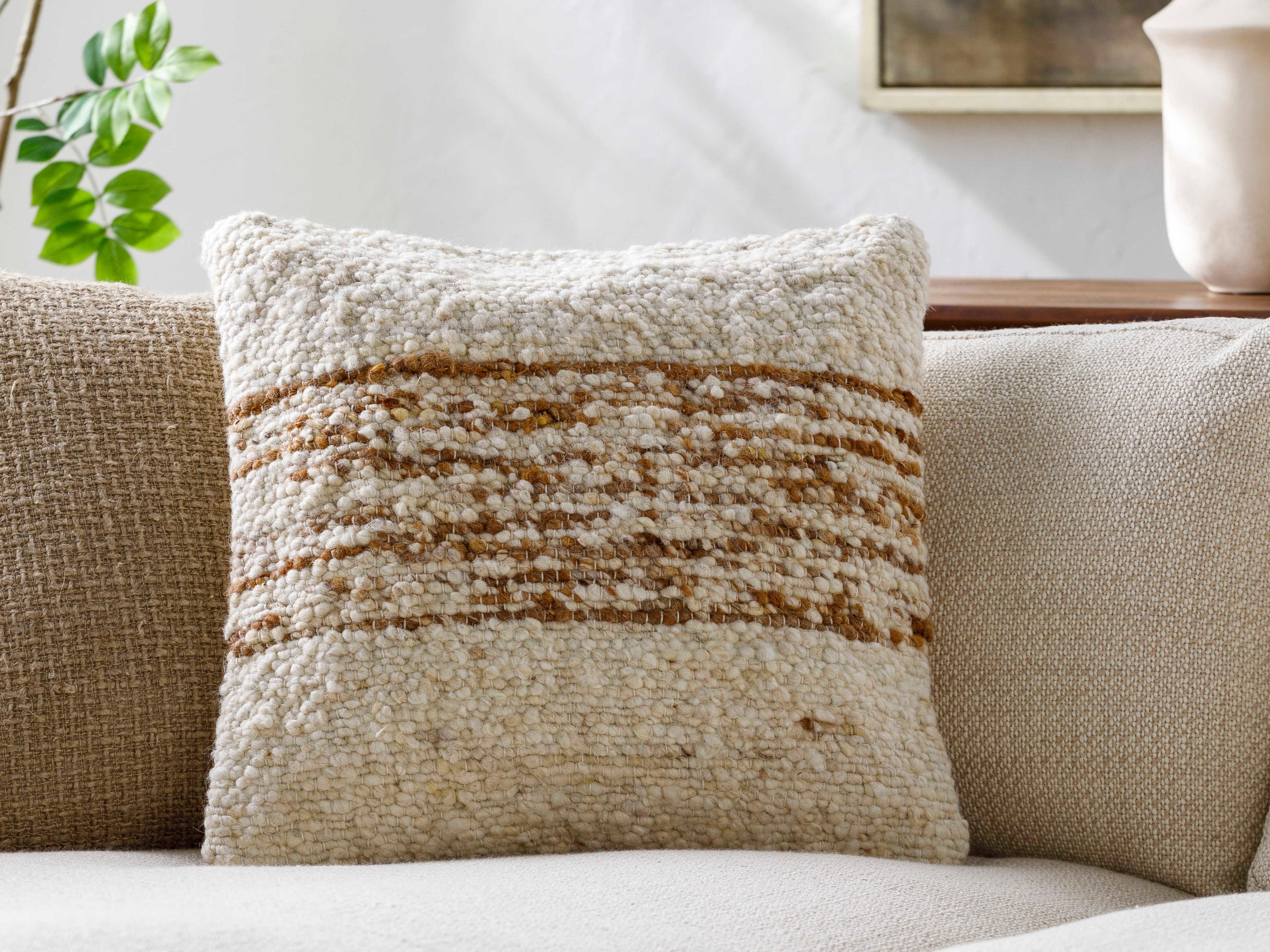 Surya Jupiter Ivory Pillow
