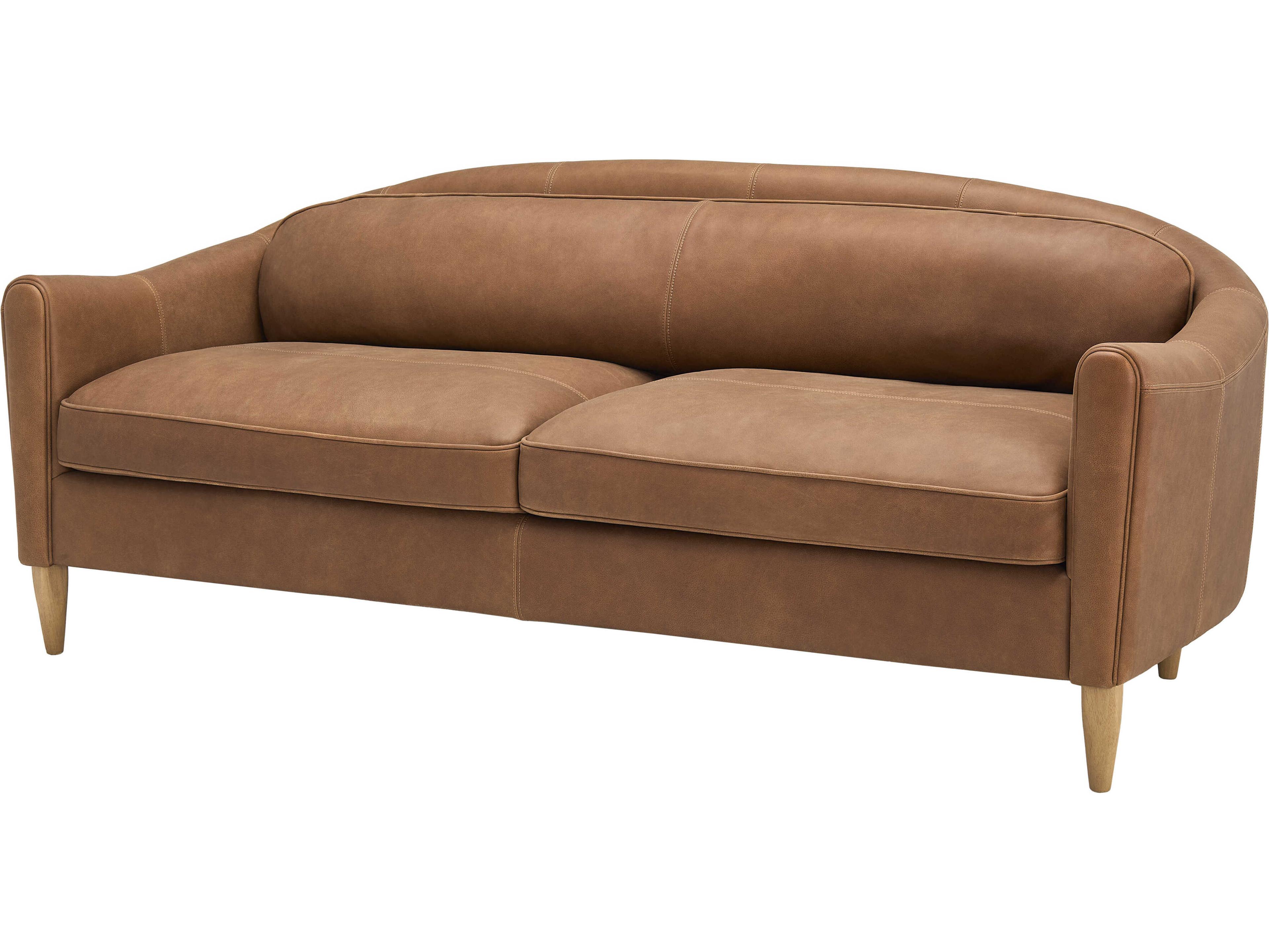 Kenmare Brown Leather Sofa
