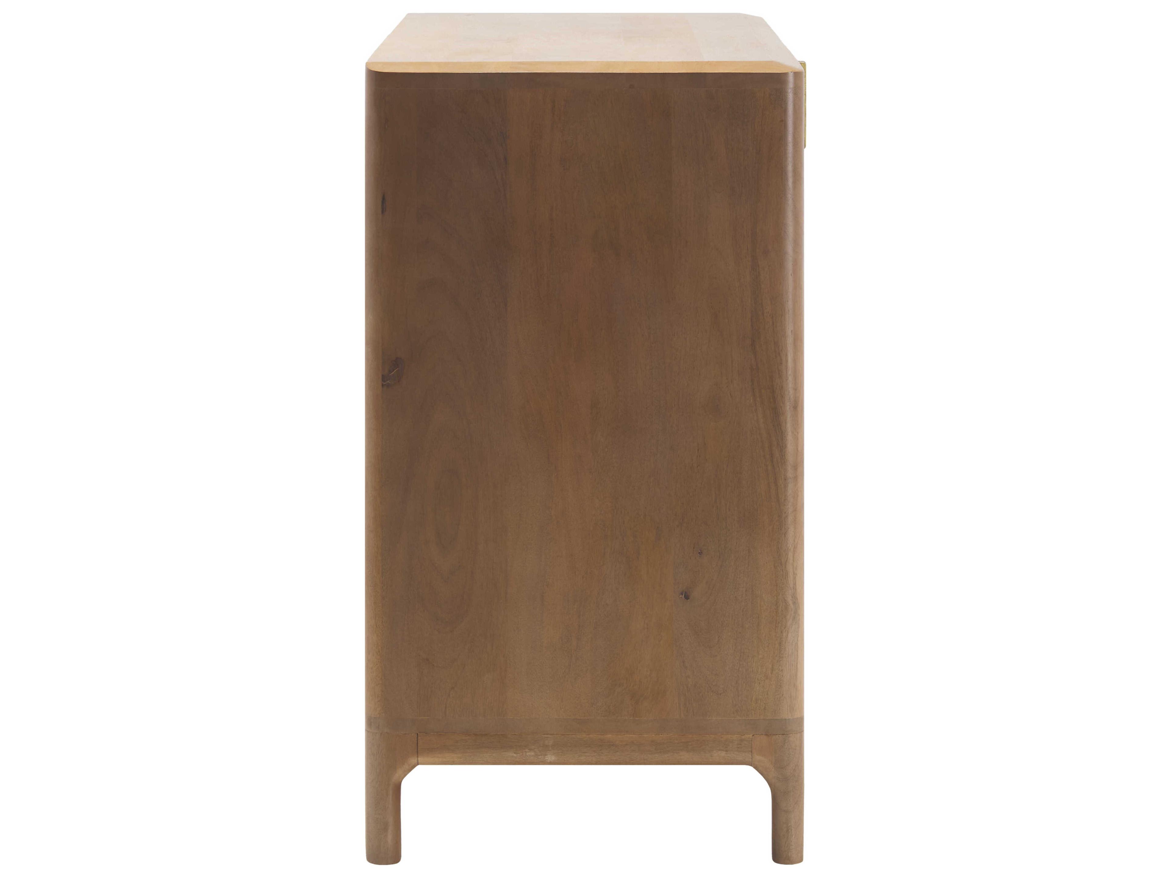 Surya Kenner Brown Mango Wood Accent Chest