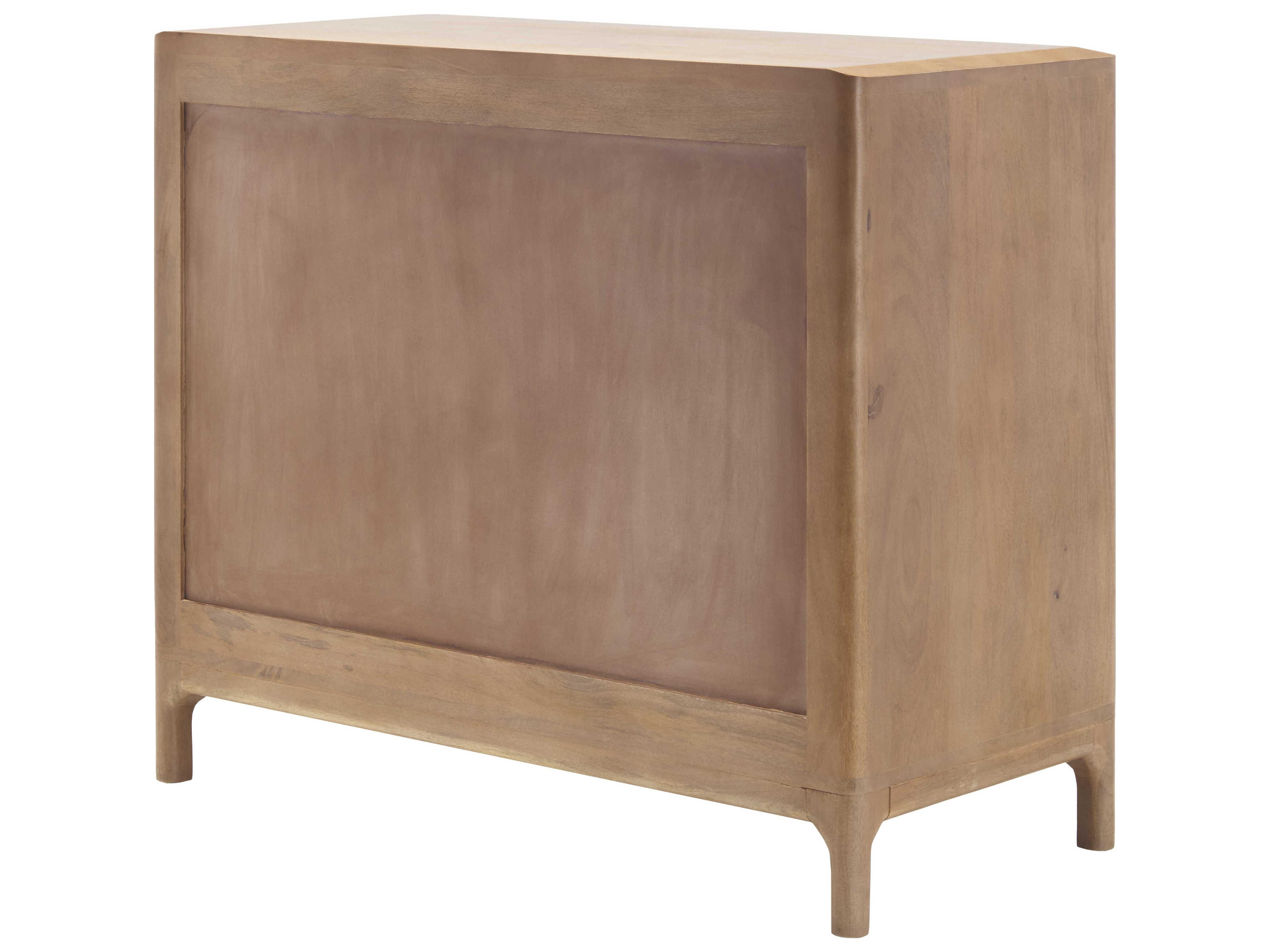 Surya Kenner Brown Mango Wood Accent Chest