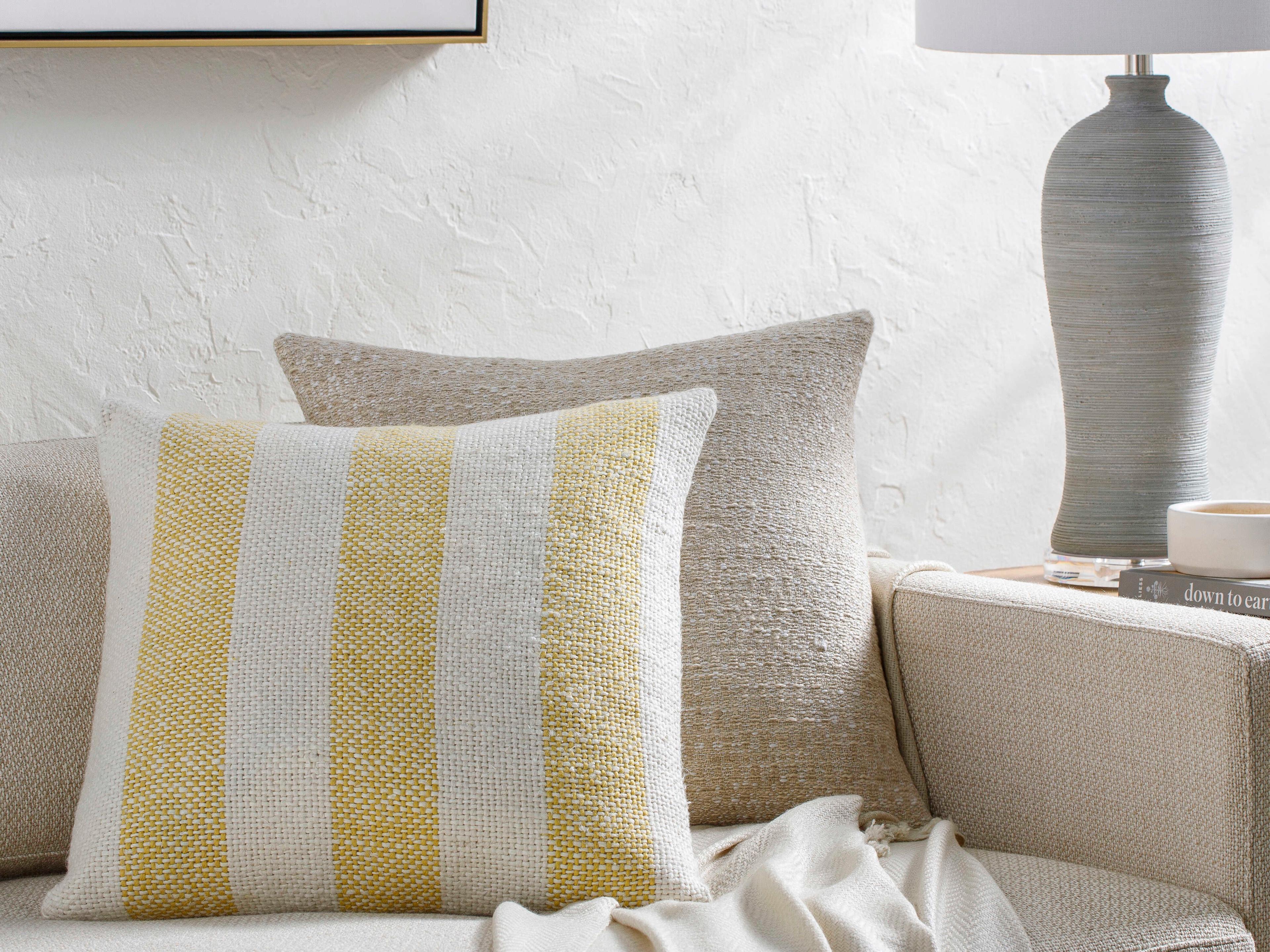 Surya Kesha Mustard Pillow