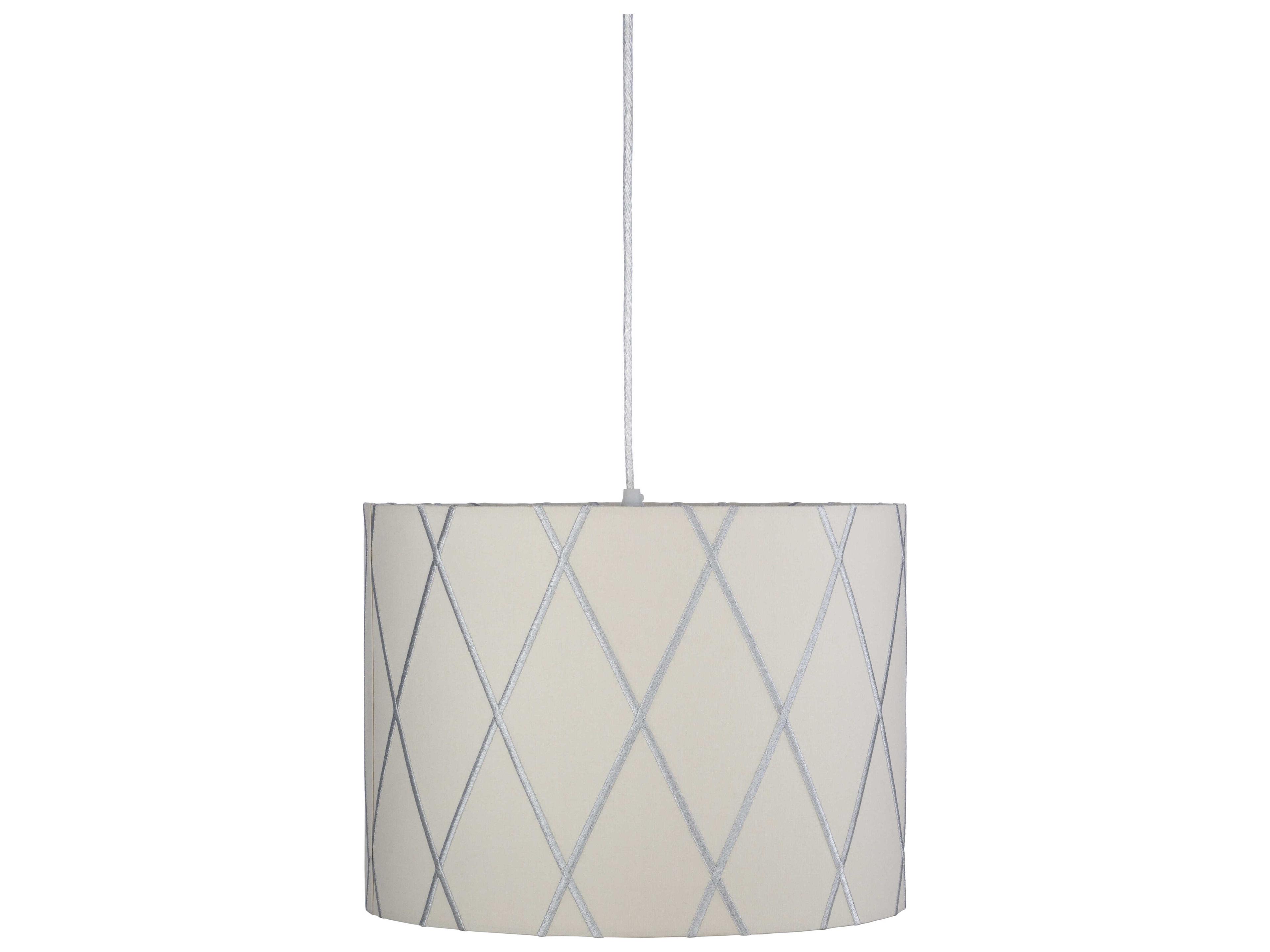 Kohen 1-Light White Gray Pendant