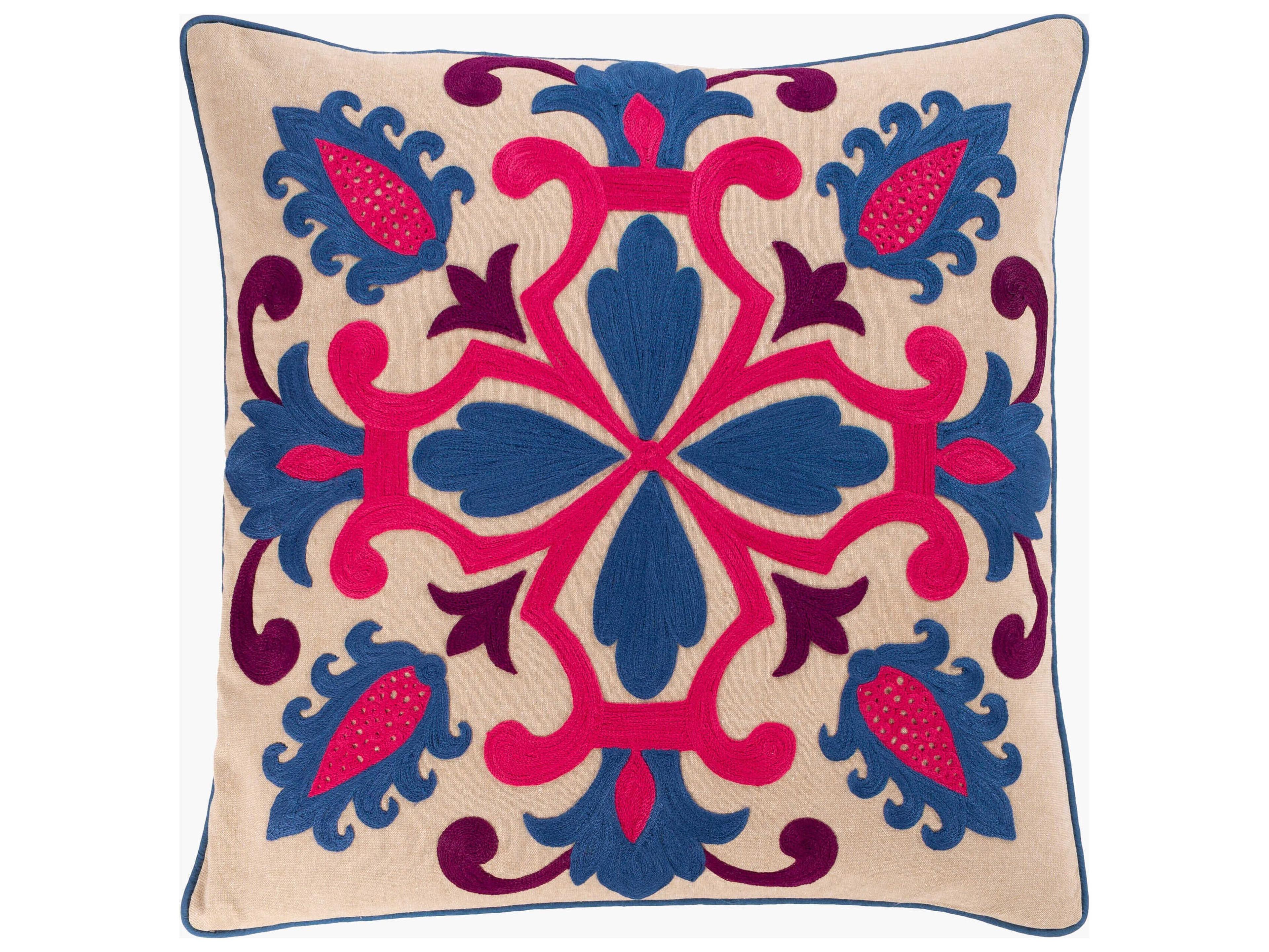 Khavi Dark Blue Pillow