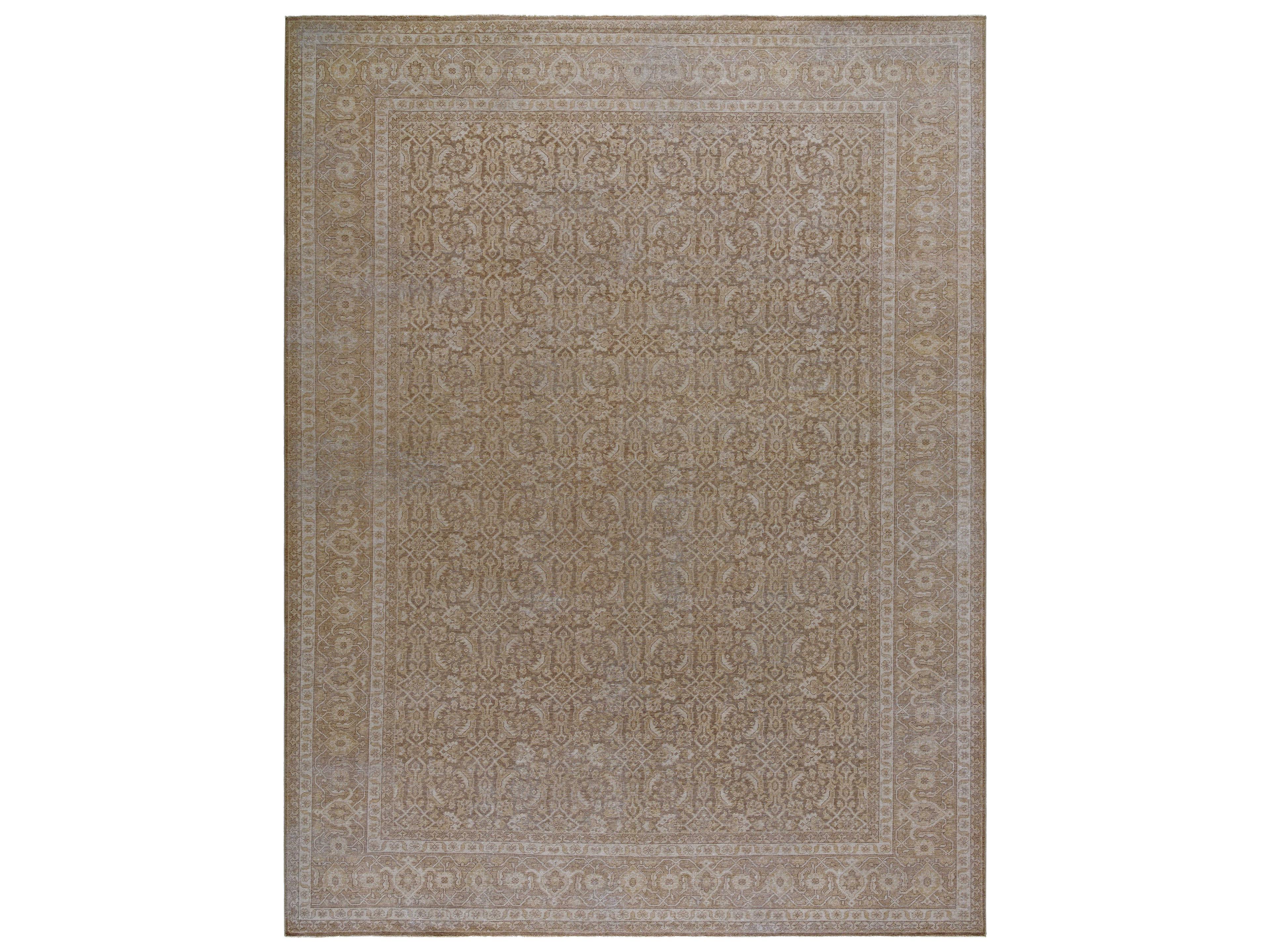 Kerman Bordered Area Rug