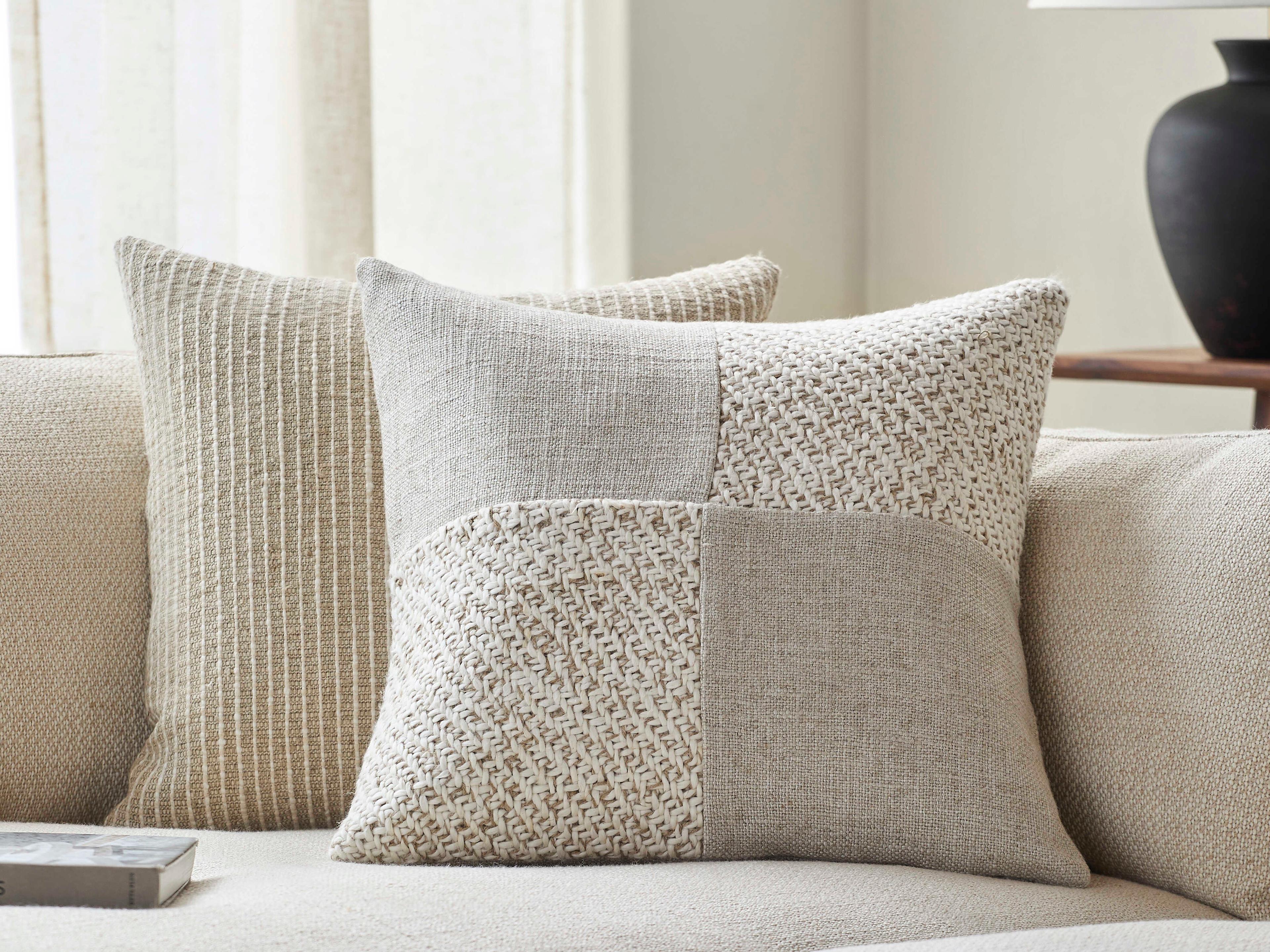 Surya Katherine Beige Pillow