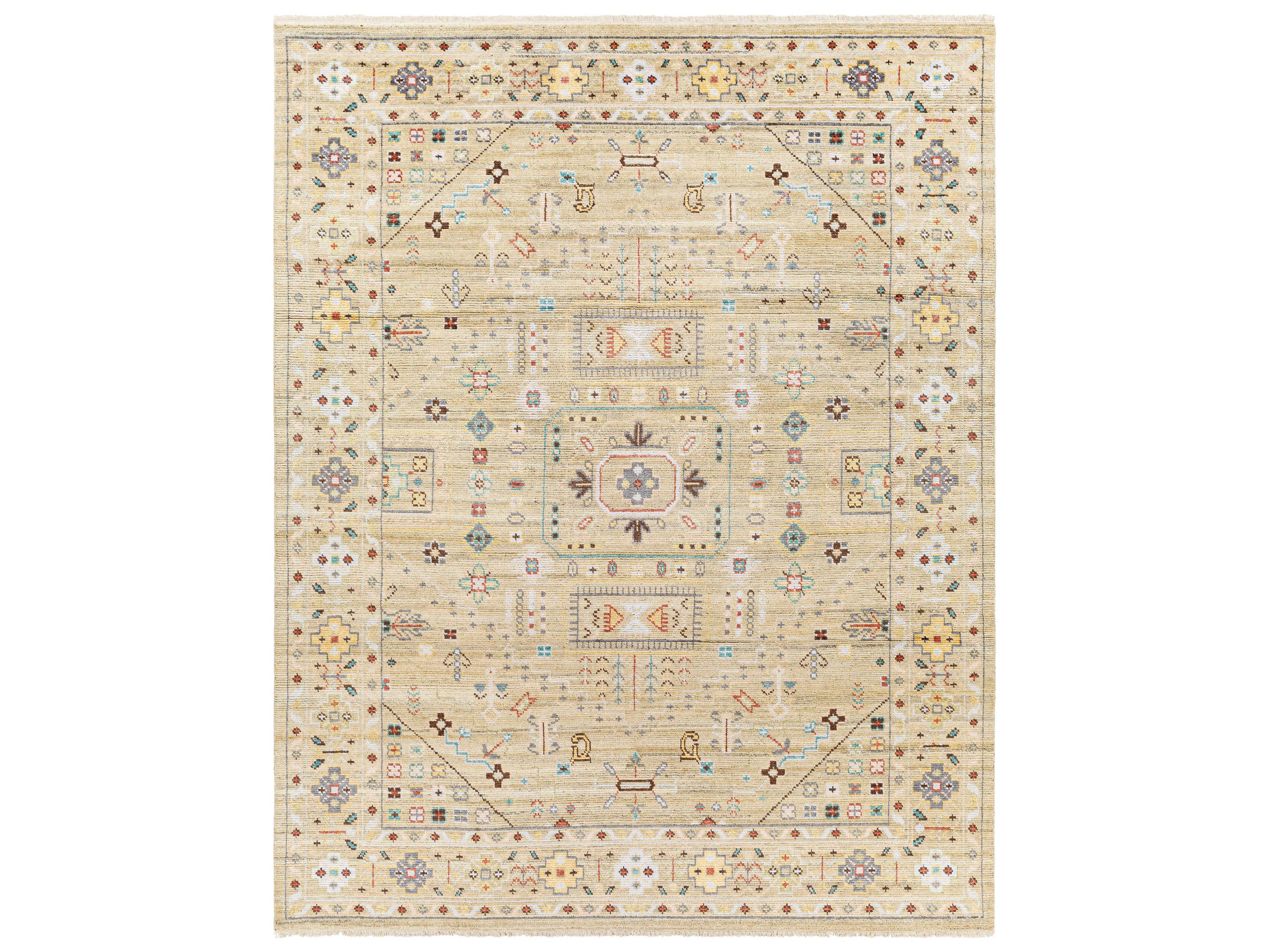 Kushal Bordered Area Rug