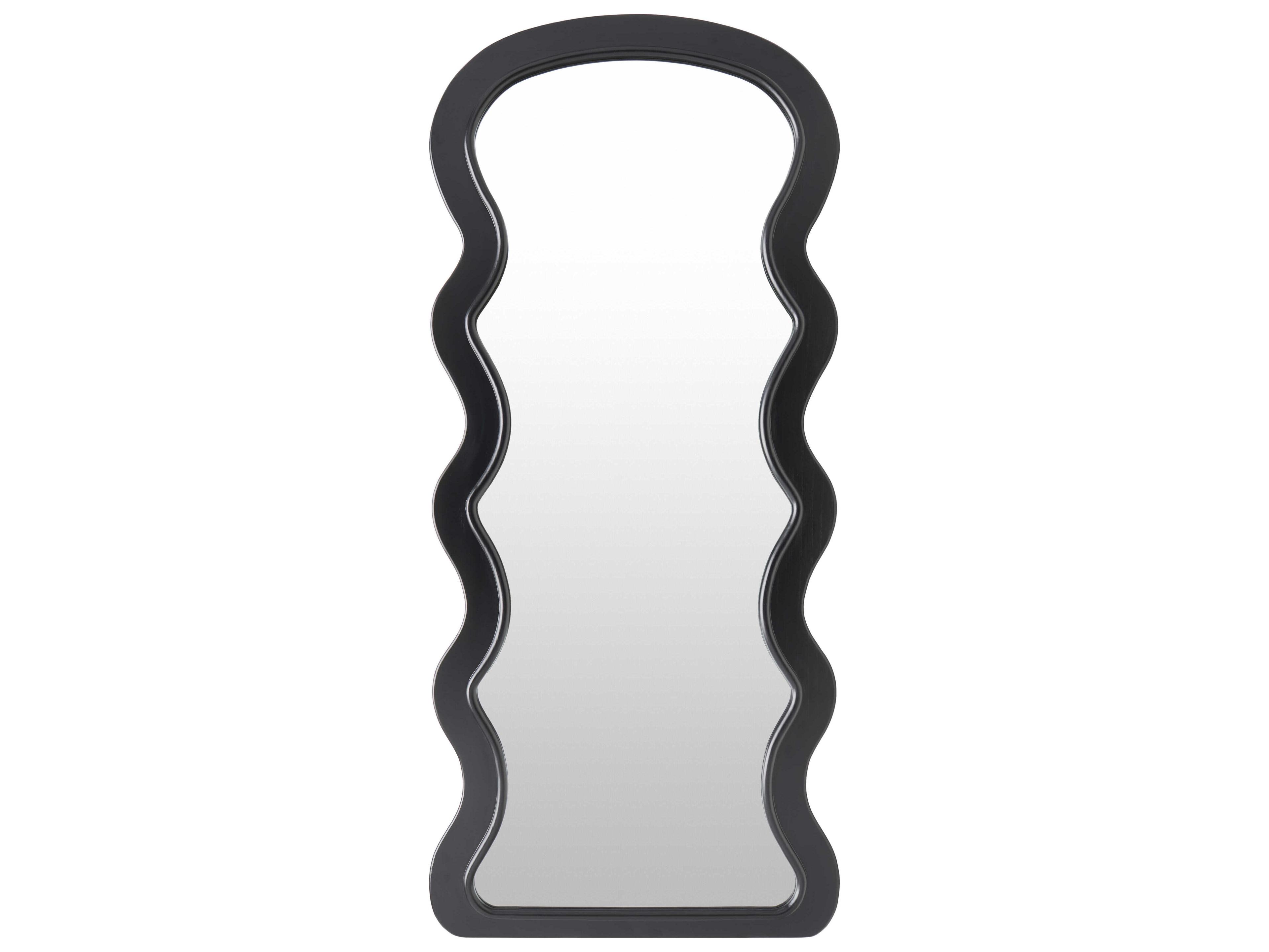 Arklow White Floor Mirror