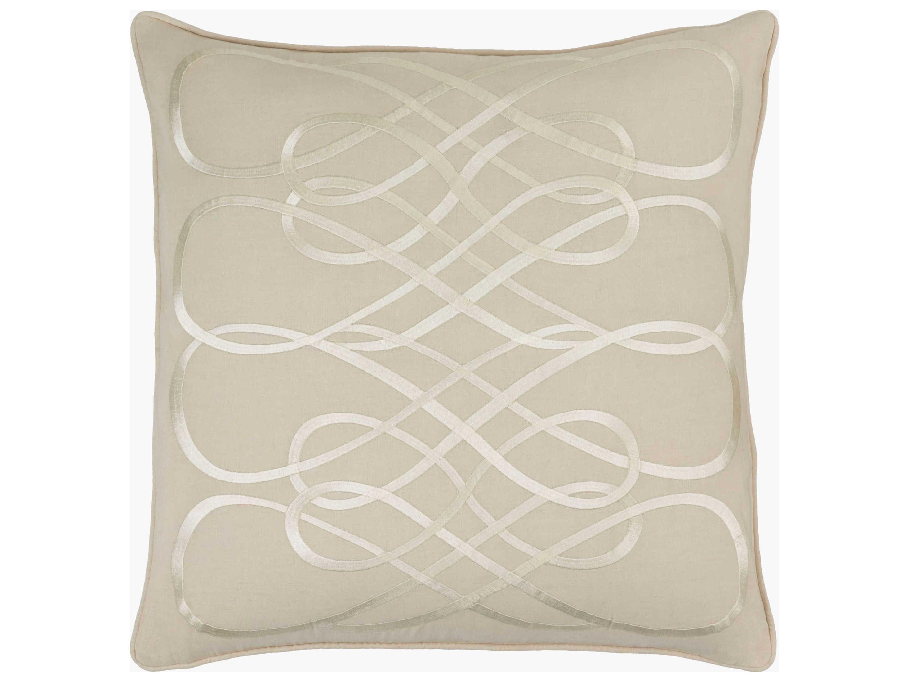 Leah Light Beige Pillow