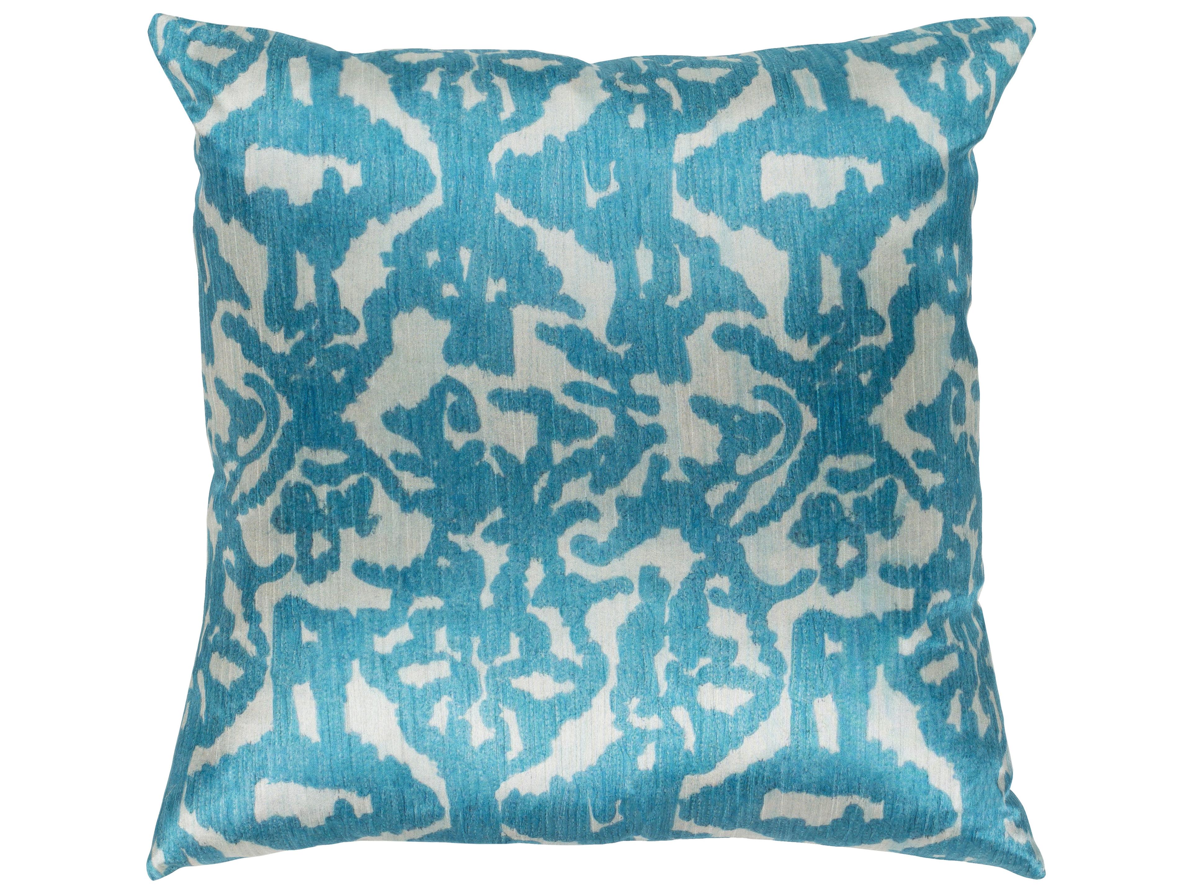 Lambent Blue Pillow
