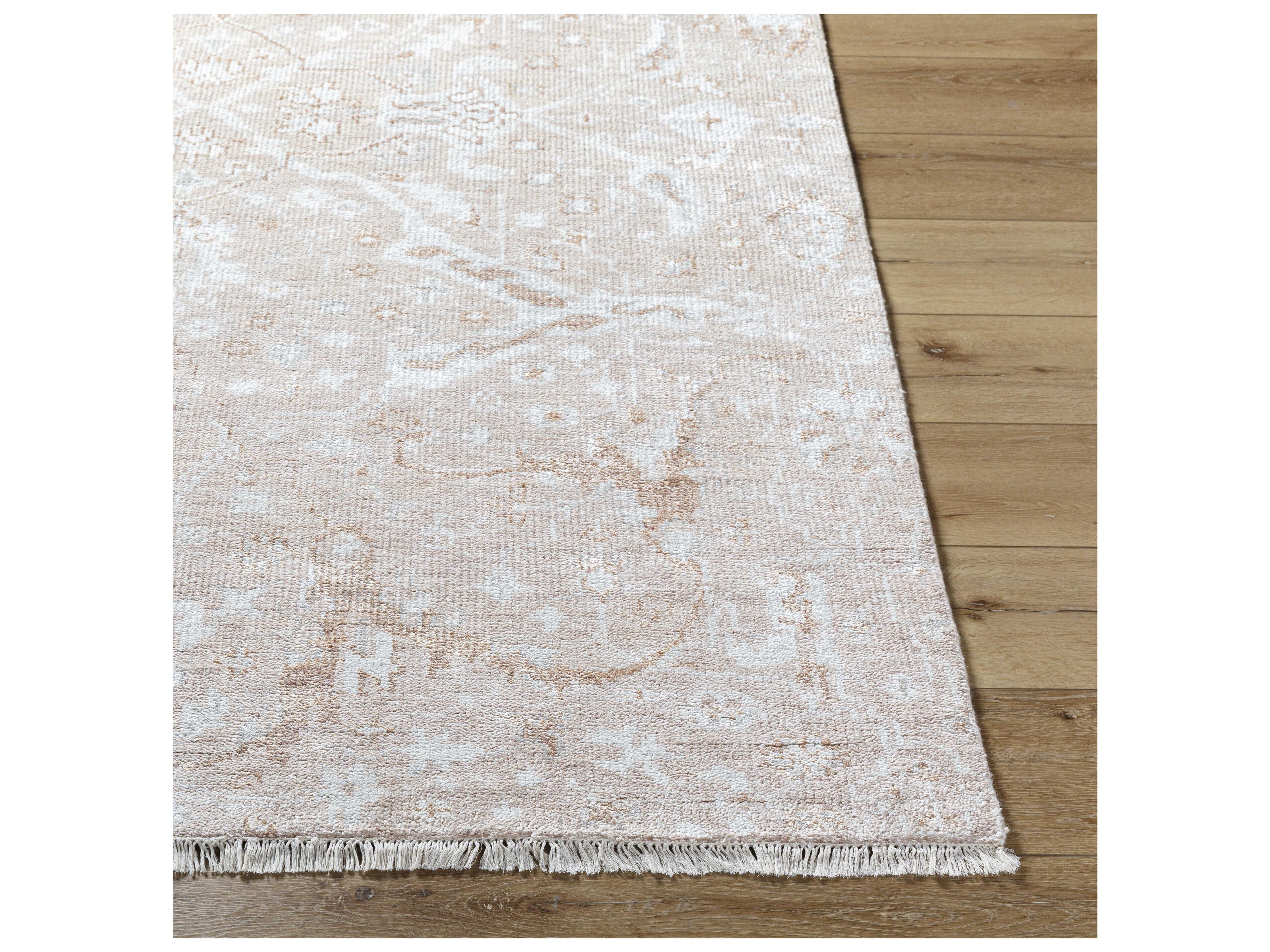 Surya Le Blanc Floral Area Rug