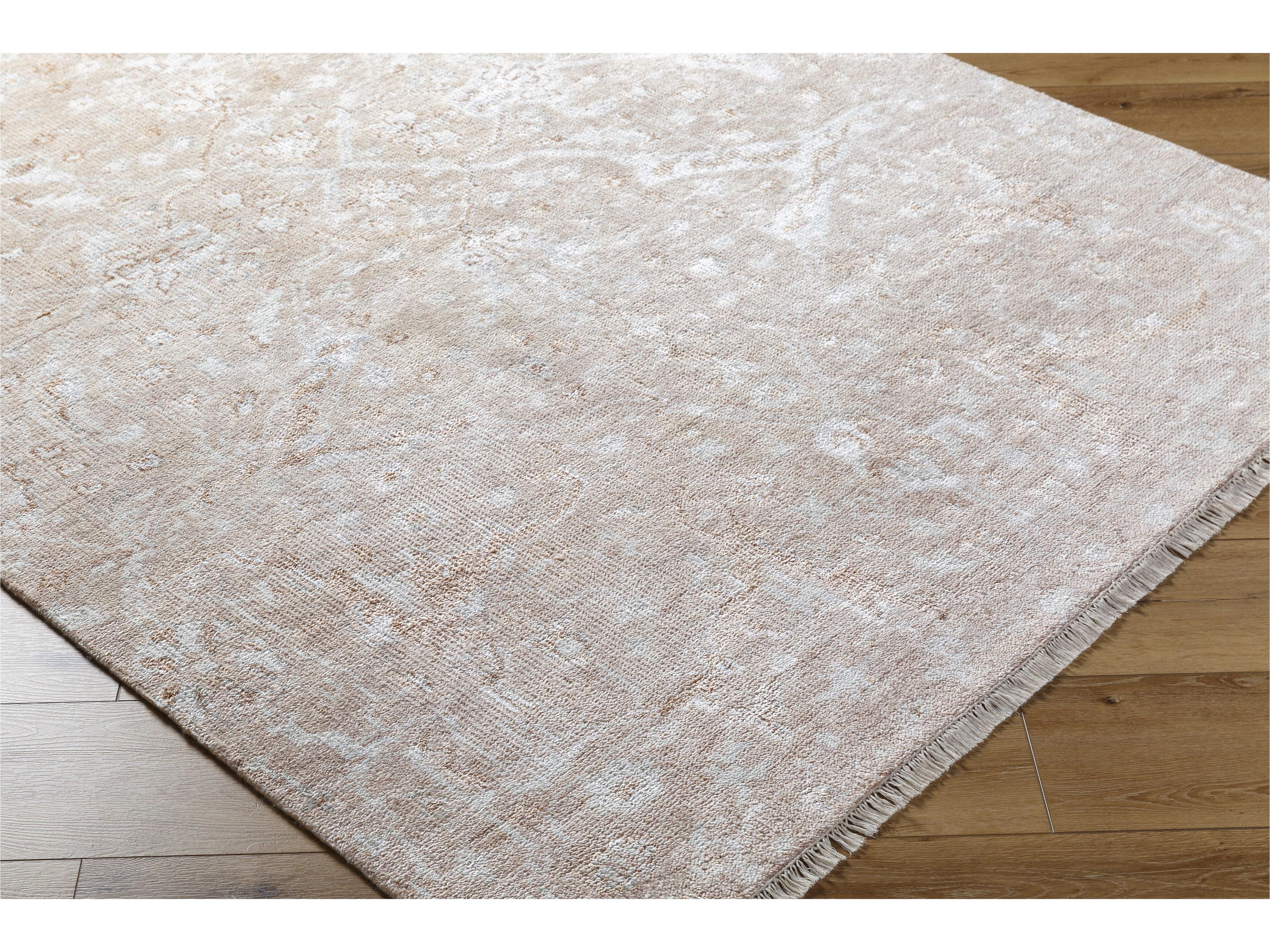 Surya Le Blanc Floral Area Rug