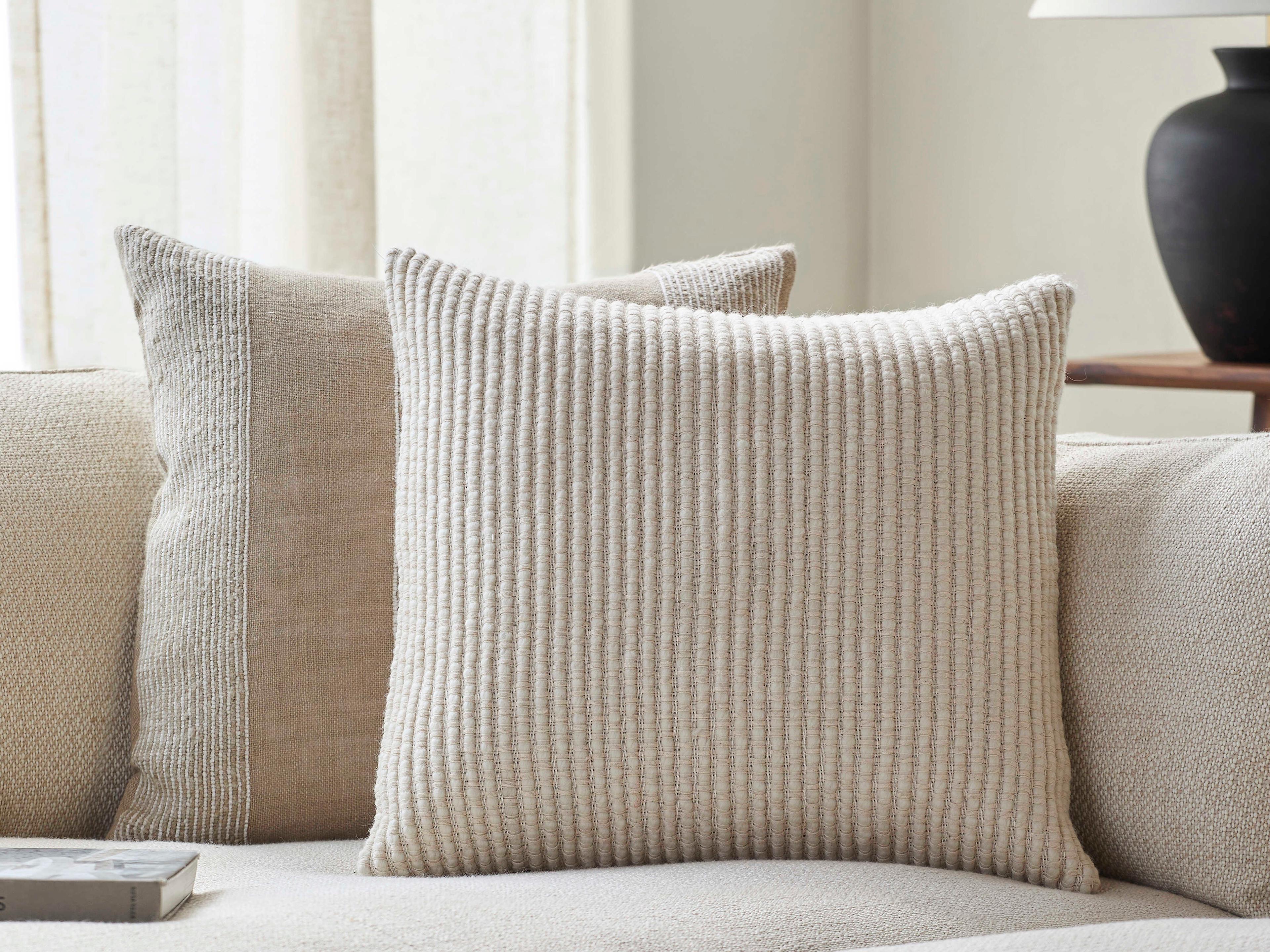 Surya Lynchburg Ivory Pillow