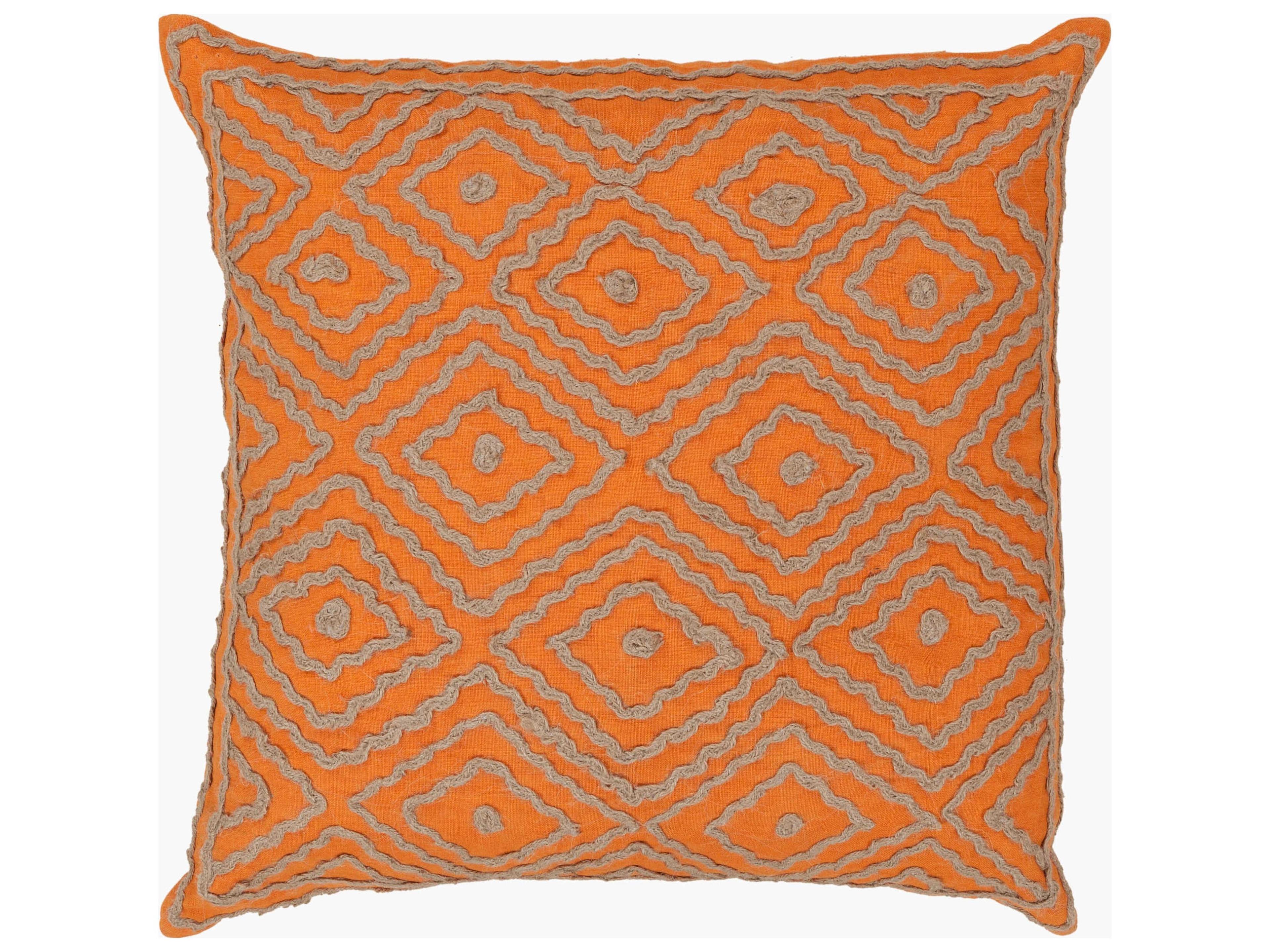 Atlas Orange Pillow