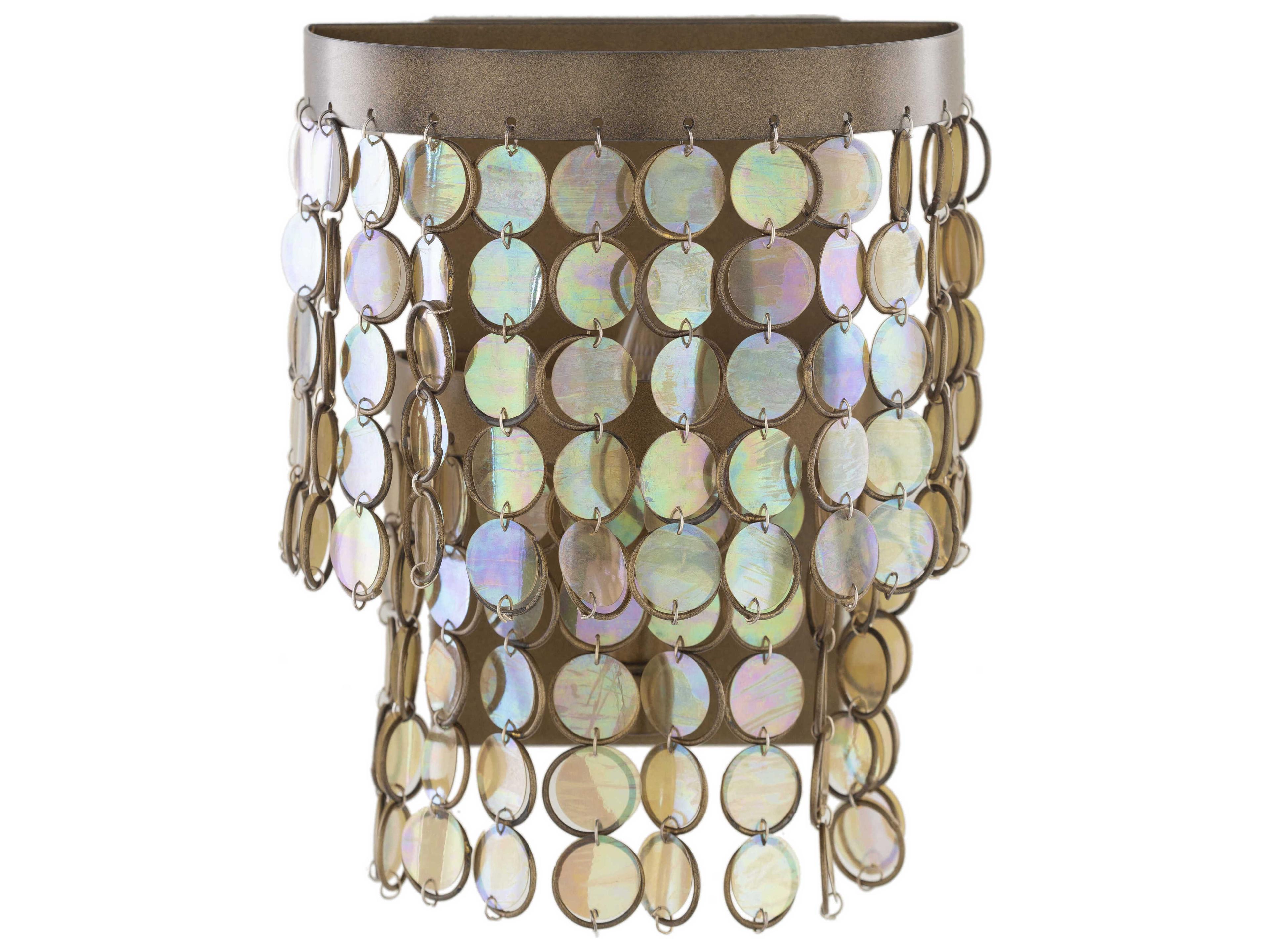 Langston 1-Light Metallic Brass Traditional Wall Sconce