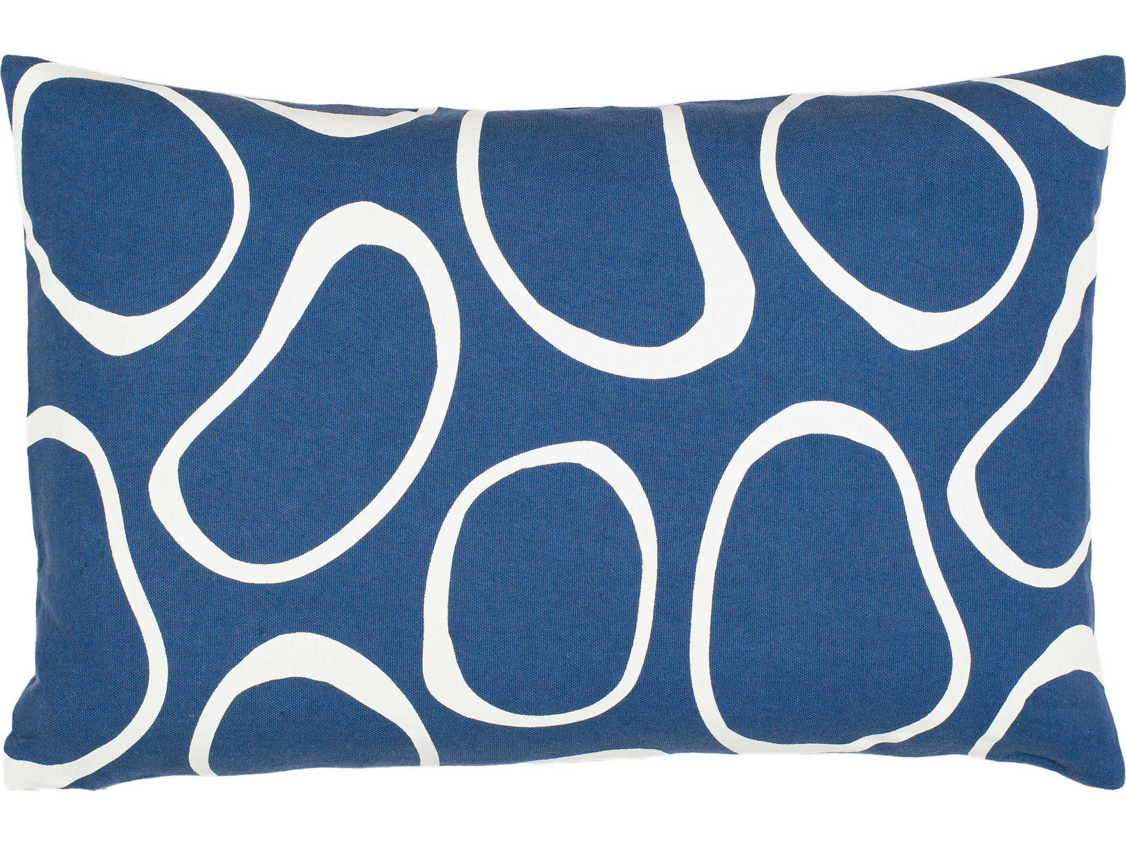 Lachen Dark Blue / Cream Pillow
