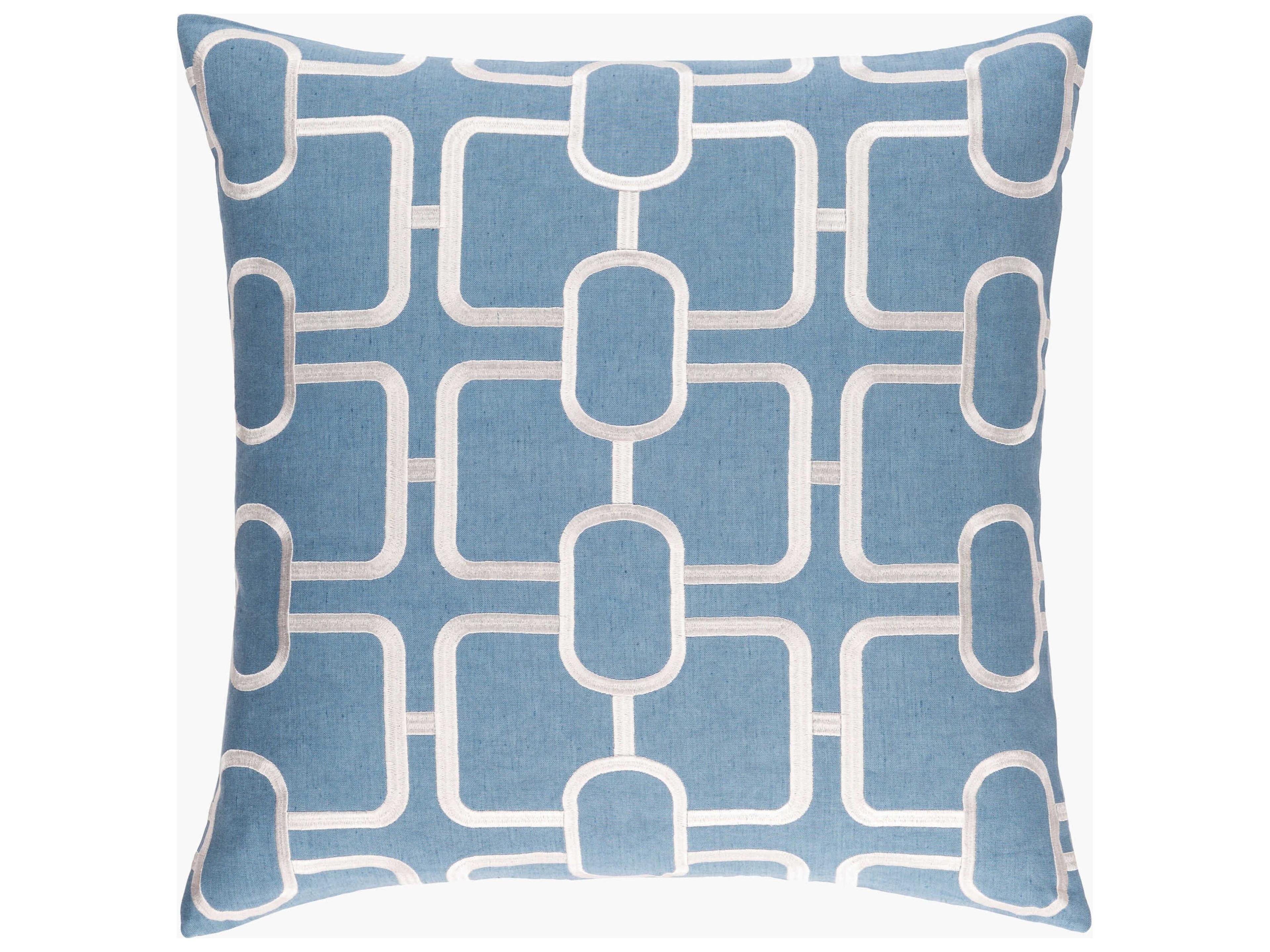 Alexander Wyly Lockhart Blue Pillow