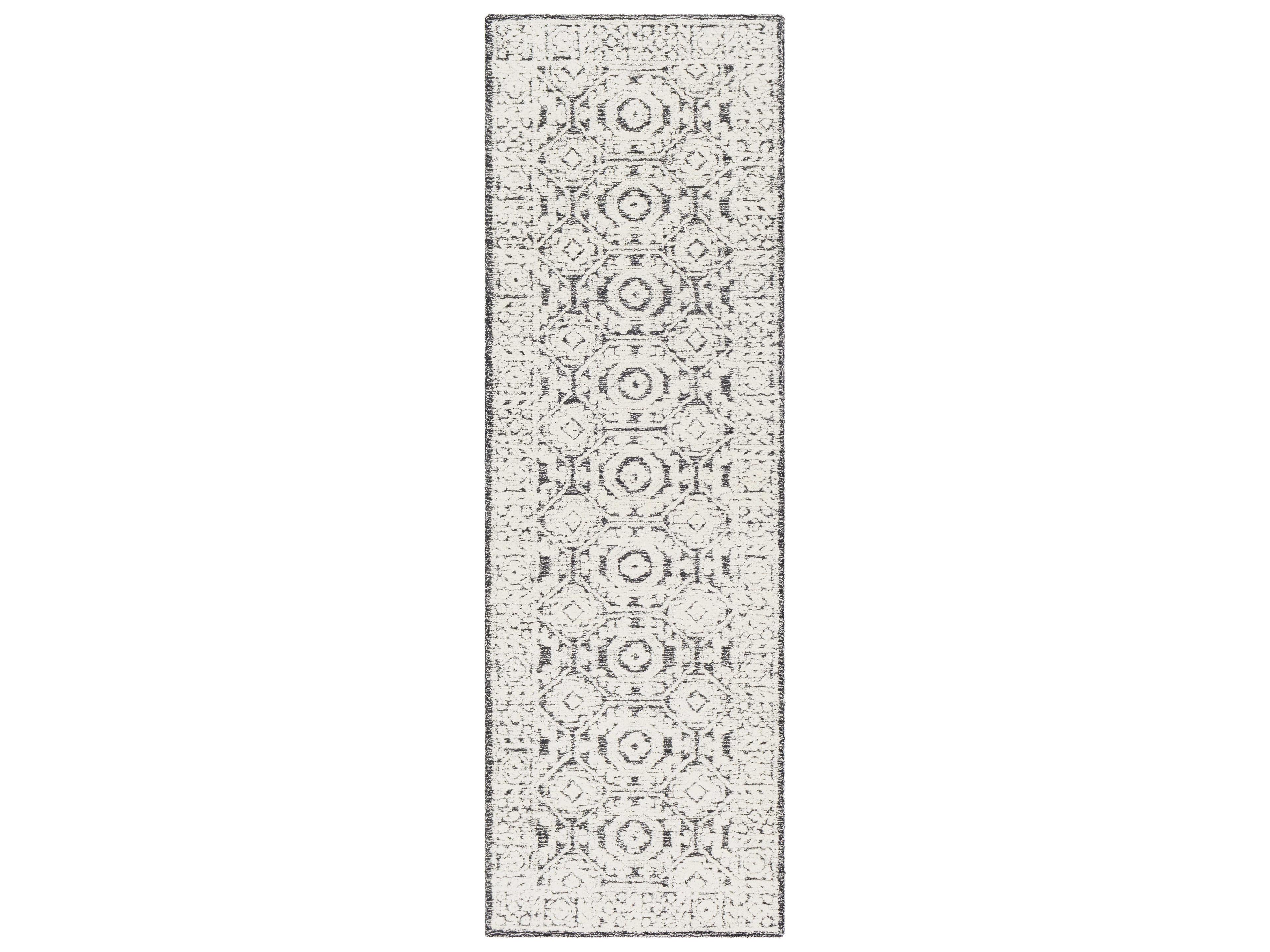 Louvre Bordered Runner Area Rug