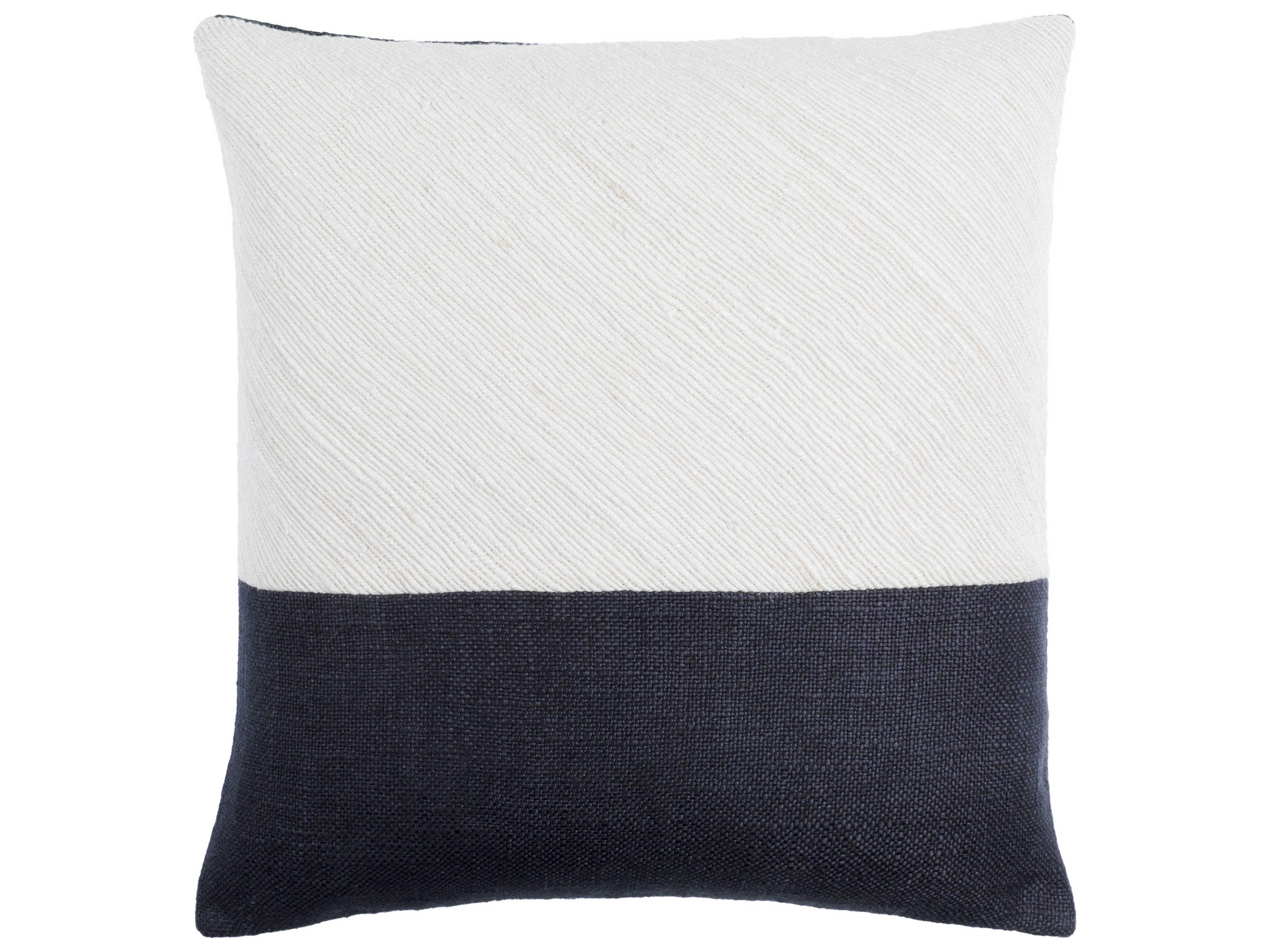 Surya Loomed Ivory Pillow