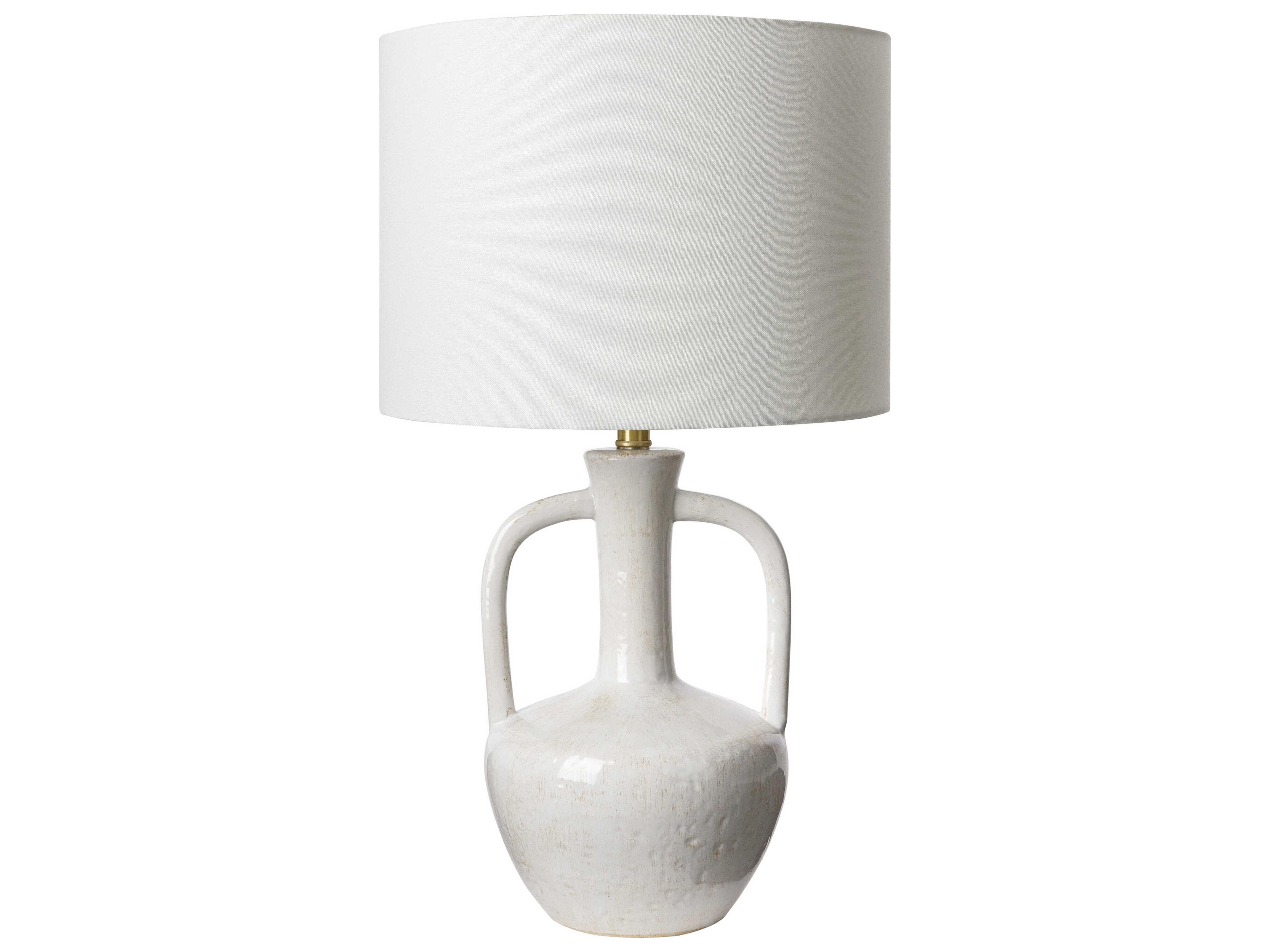 Lorraine White Buffet Lamp