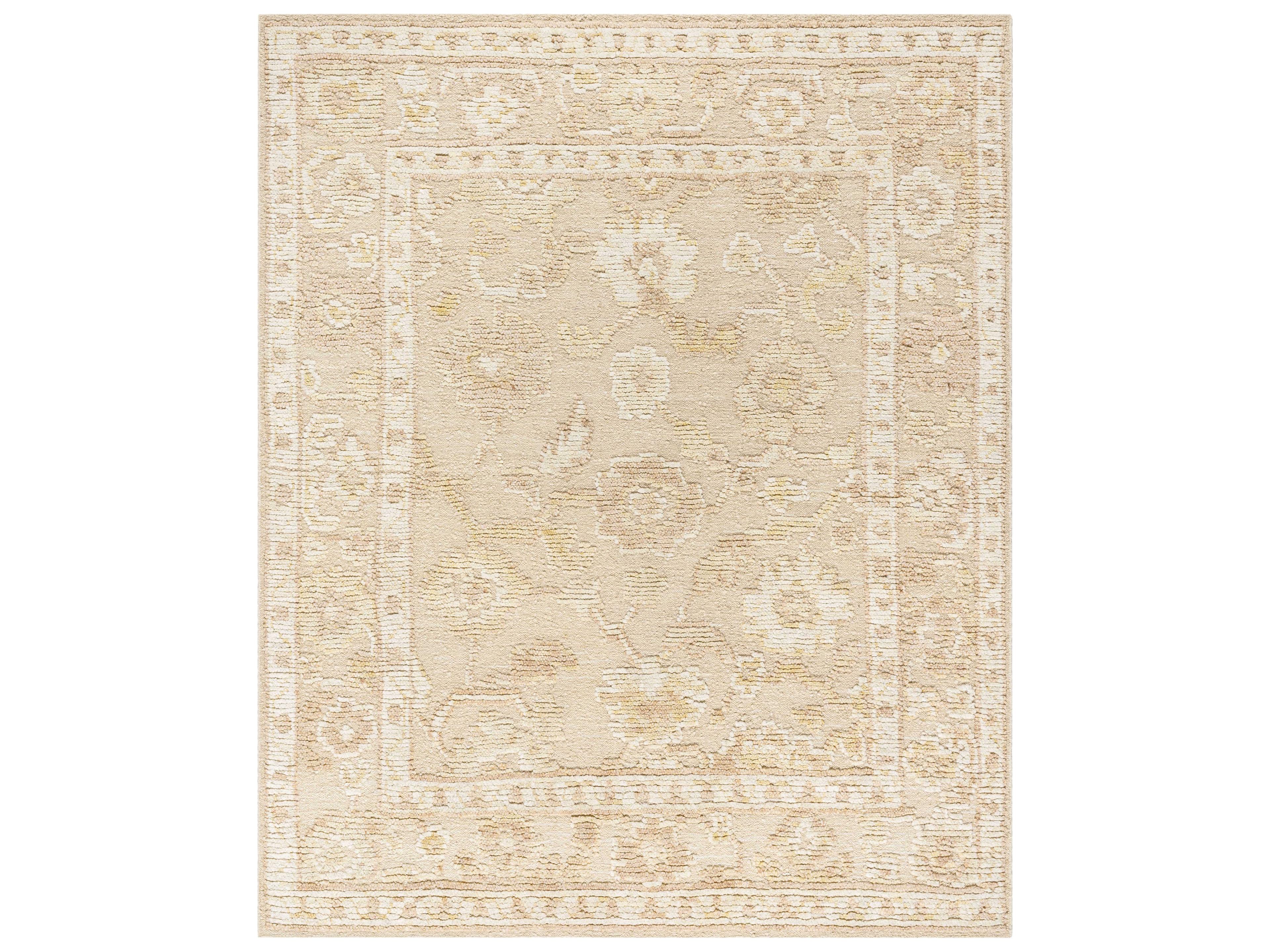 Leros Bordered Area Rug