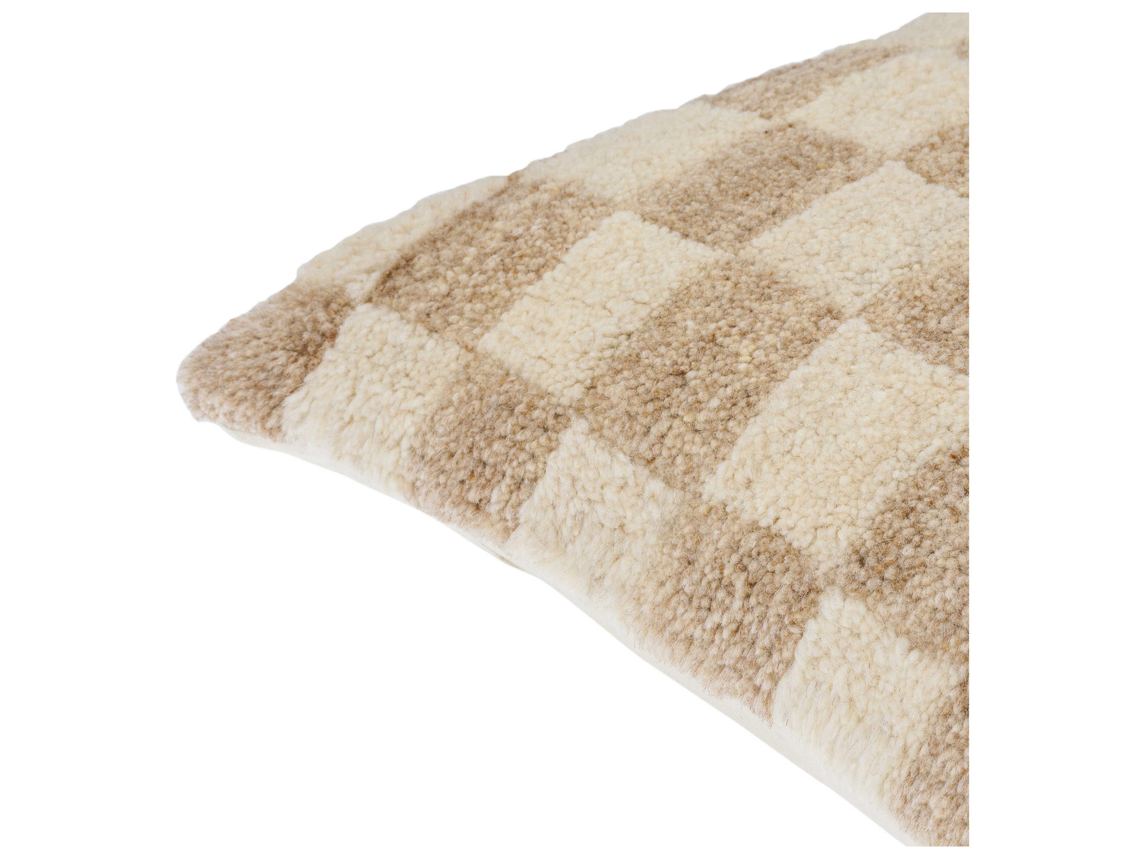 Surya Lukas Ivory Pillow