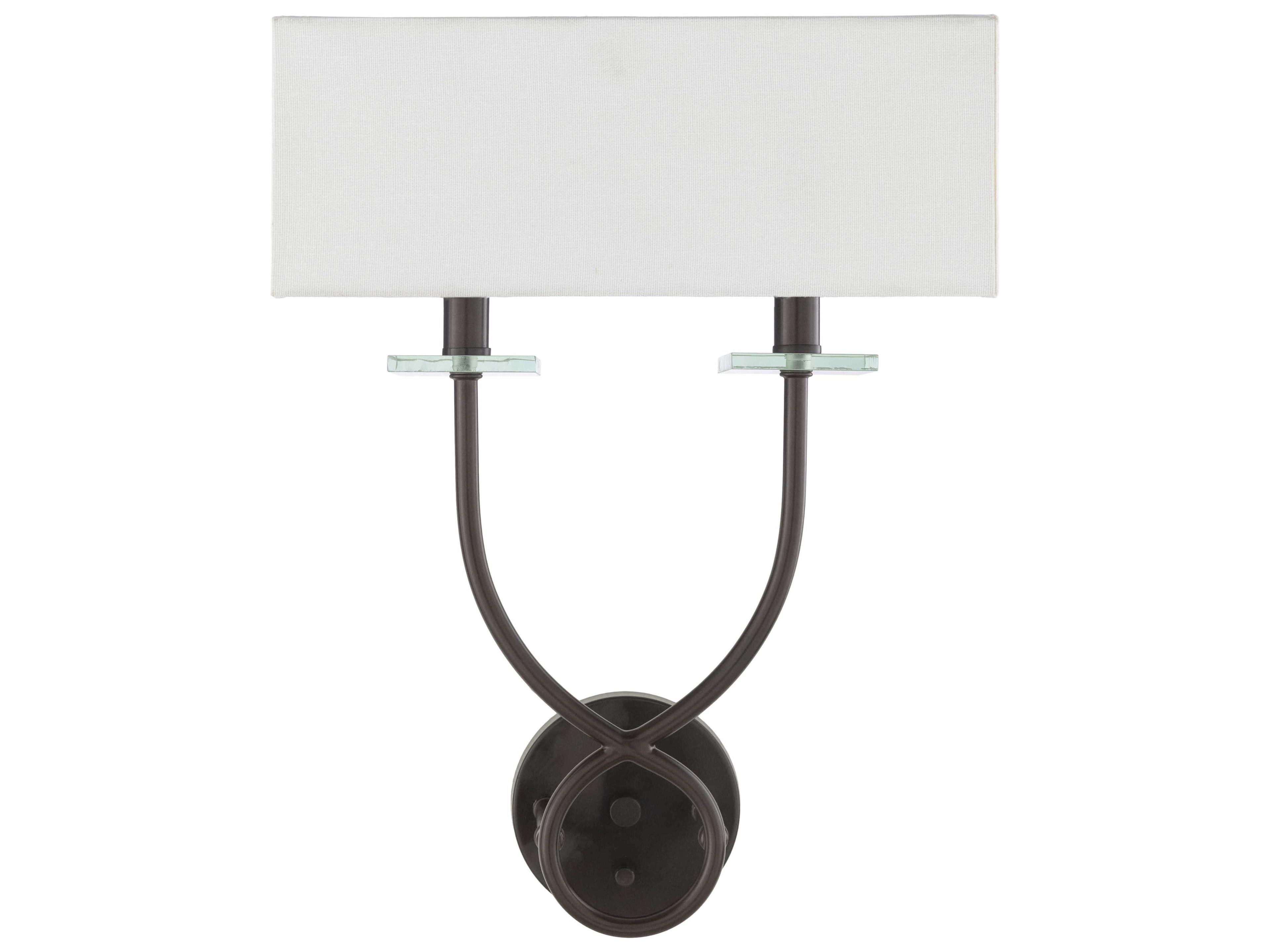 Livi 2-Light Metallic Bronze Wall Sconce