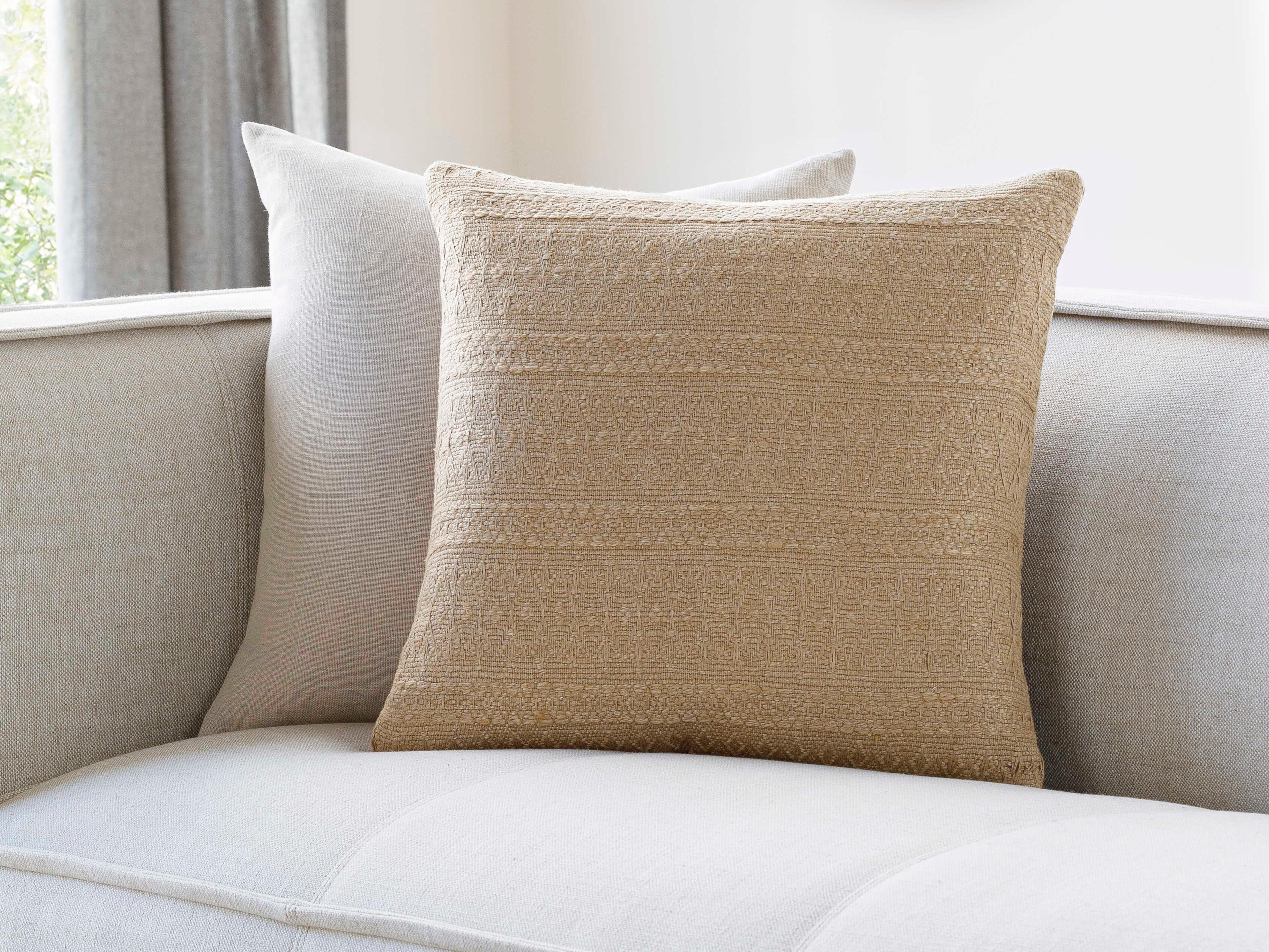 Surya Lynx Light Tan Pillow