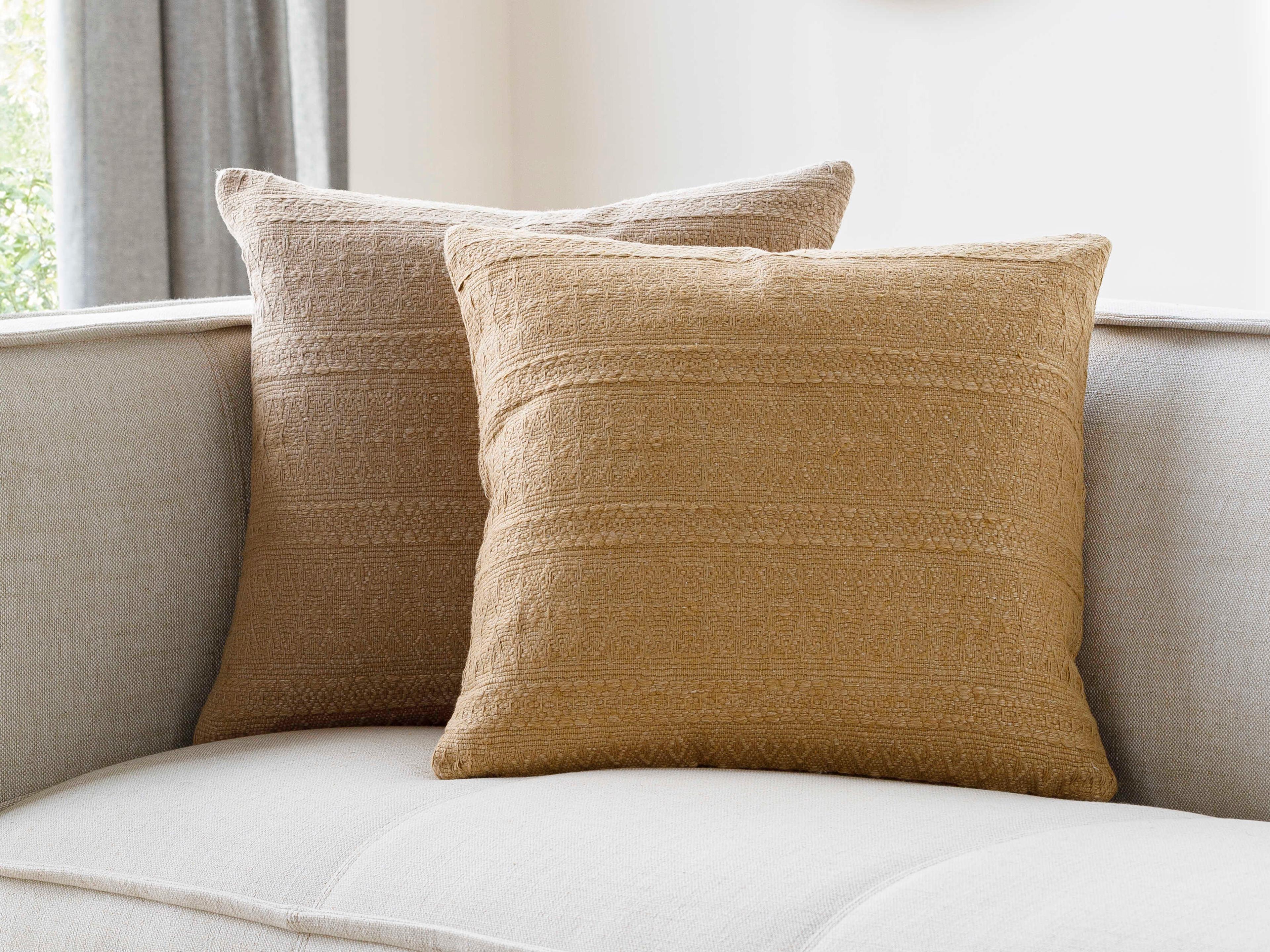 Surya Lynx Tan Pillow