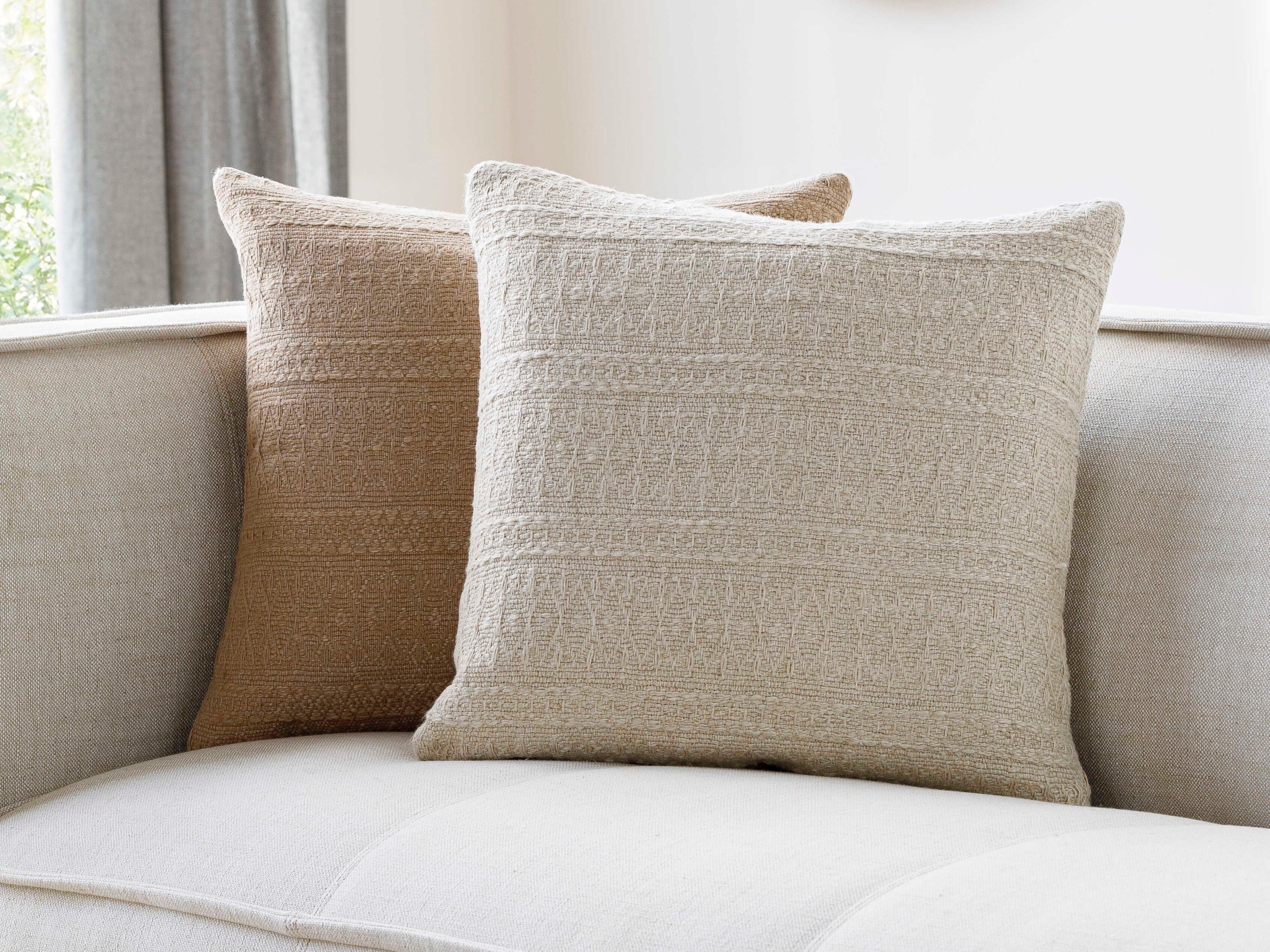 Surya Lynx Ivory Pillow