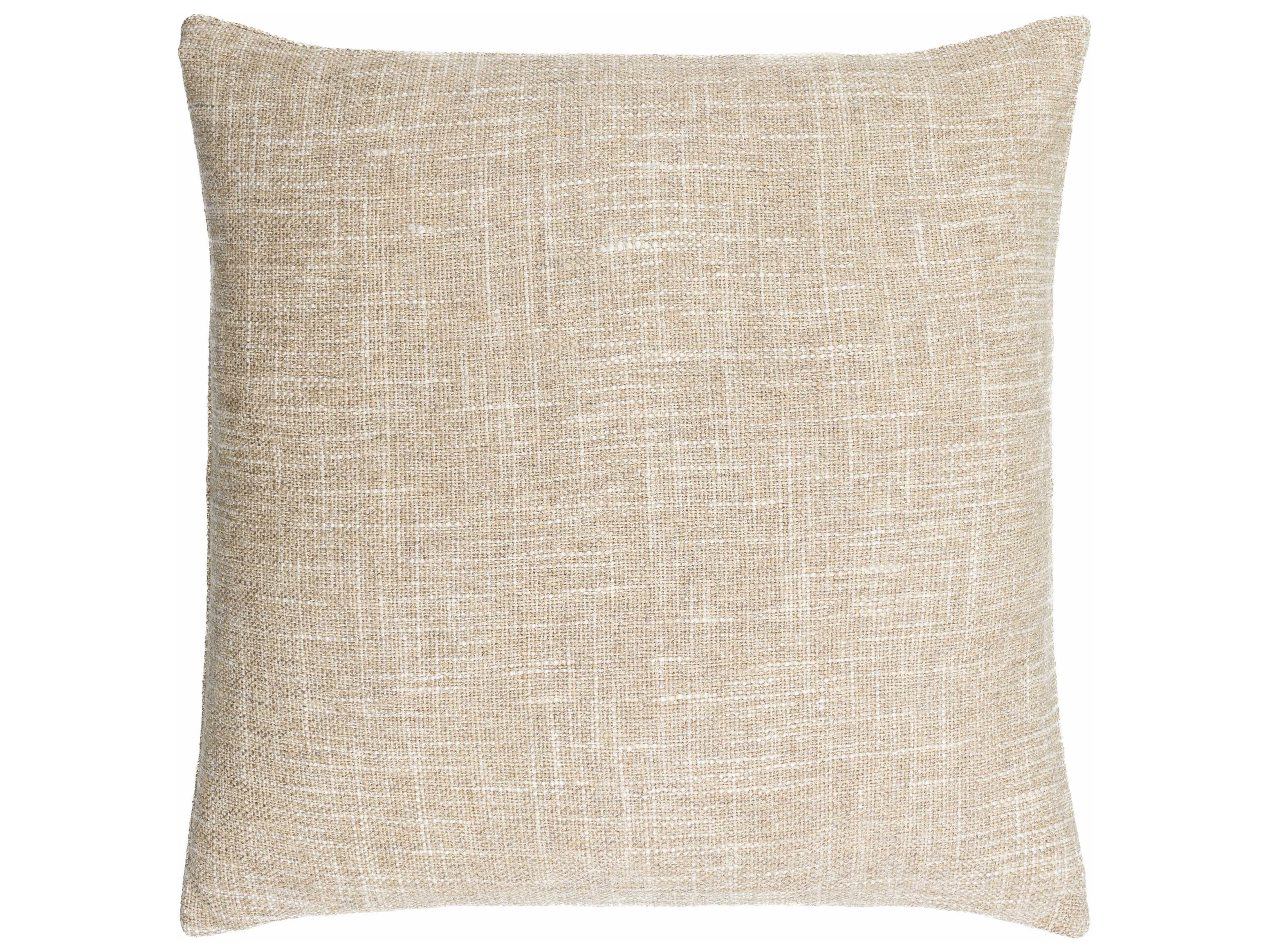 Surya Lizeth Beige Pillow
