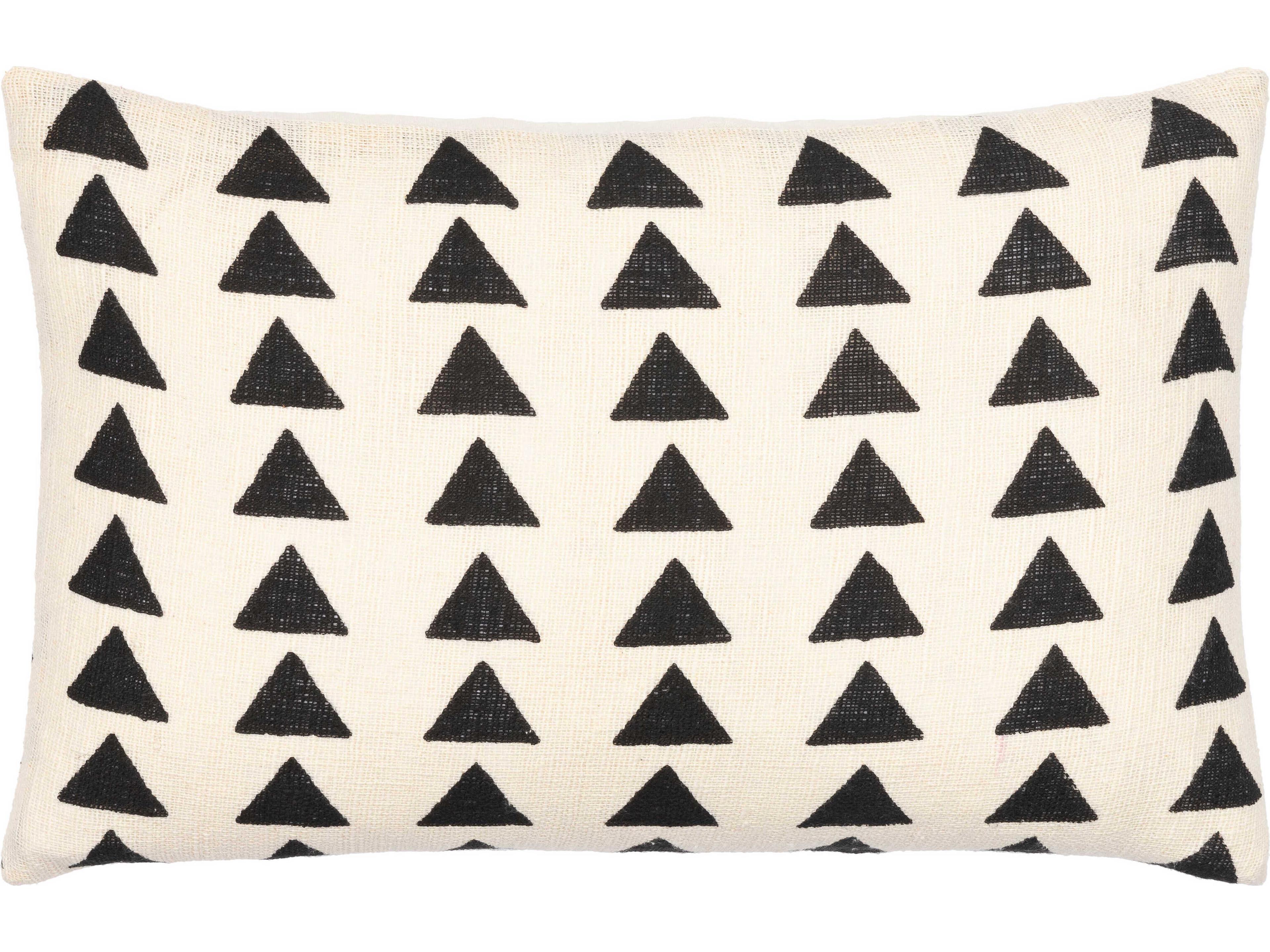 Malian Cream / Black Pillow