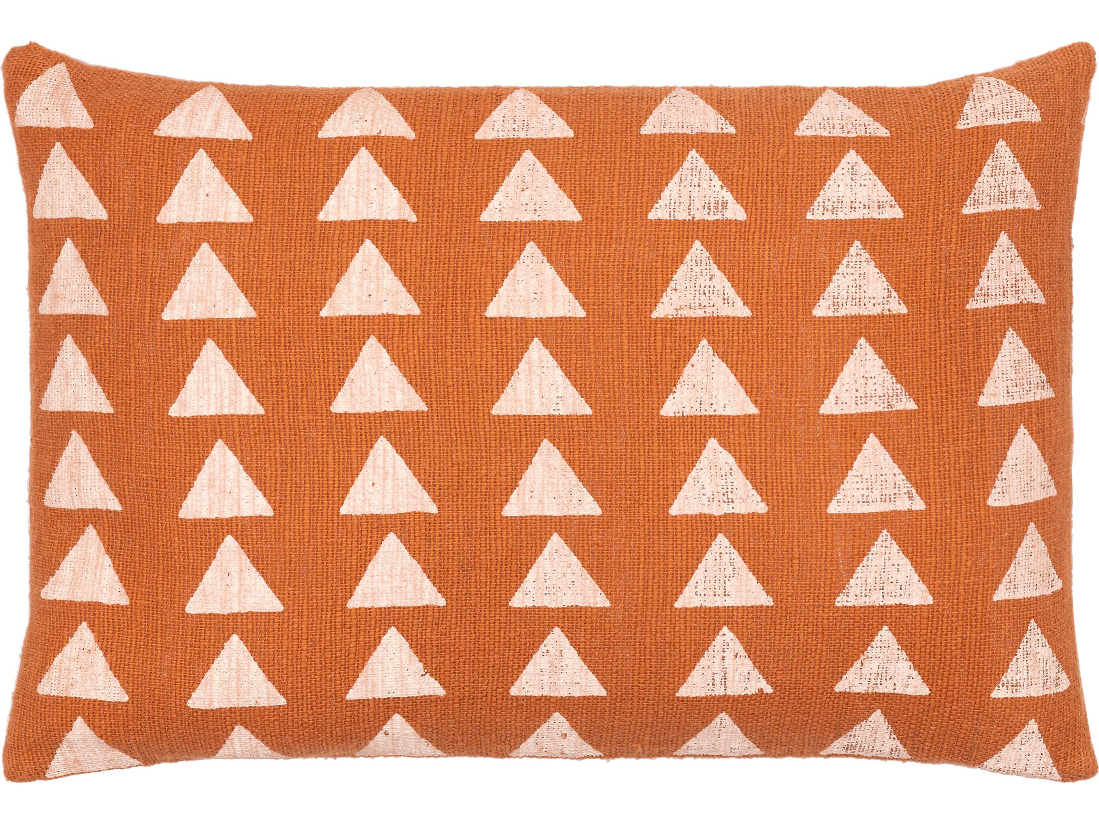 Malian Brick Red / Dusty Pink Pillow